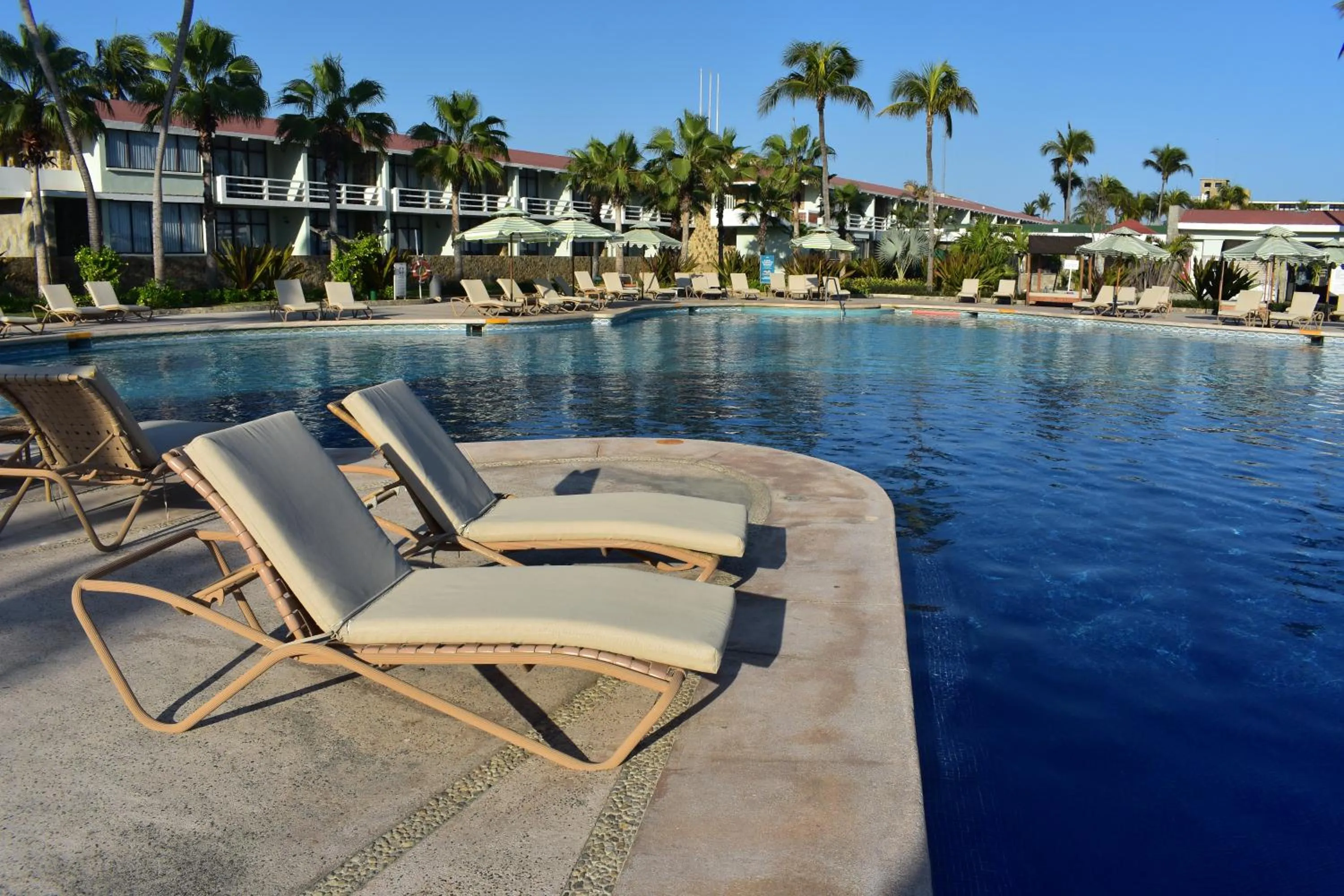 Swimming pool in Pierre Mundo Imperial Riviera Diamante Acapulco