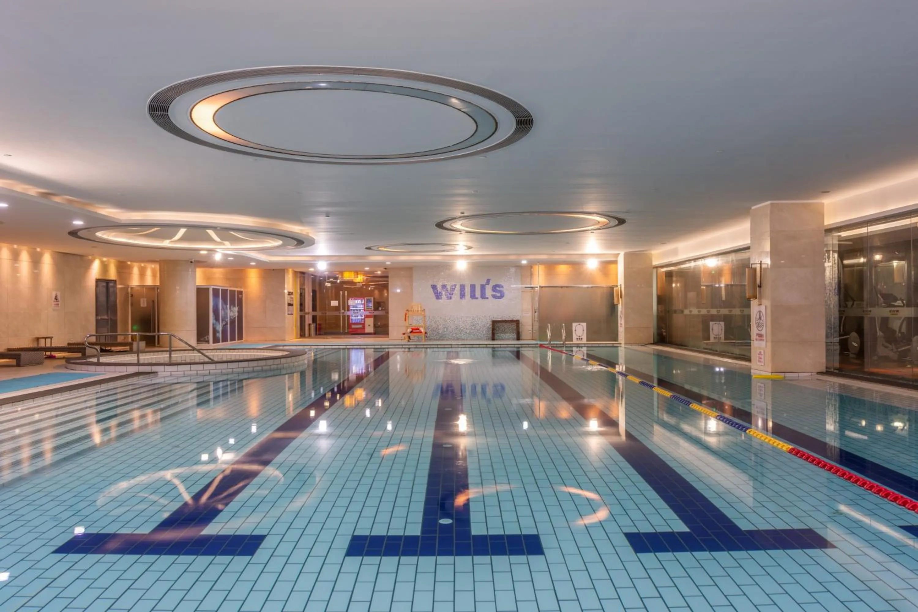 Swimming pool in Holiday Inn Shanghai Hongqiao by IHG - near by Hongqiao Airport & NECC