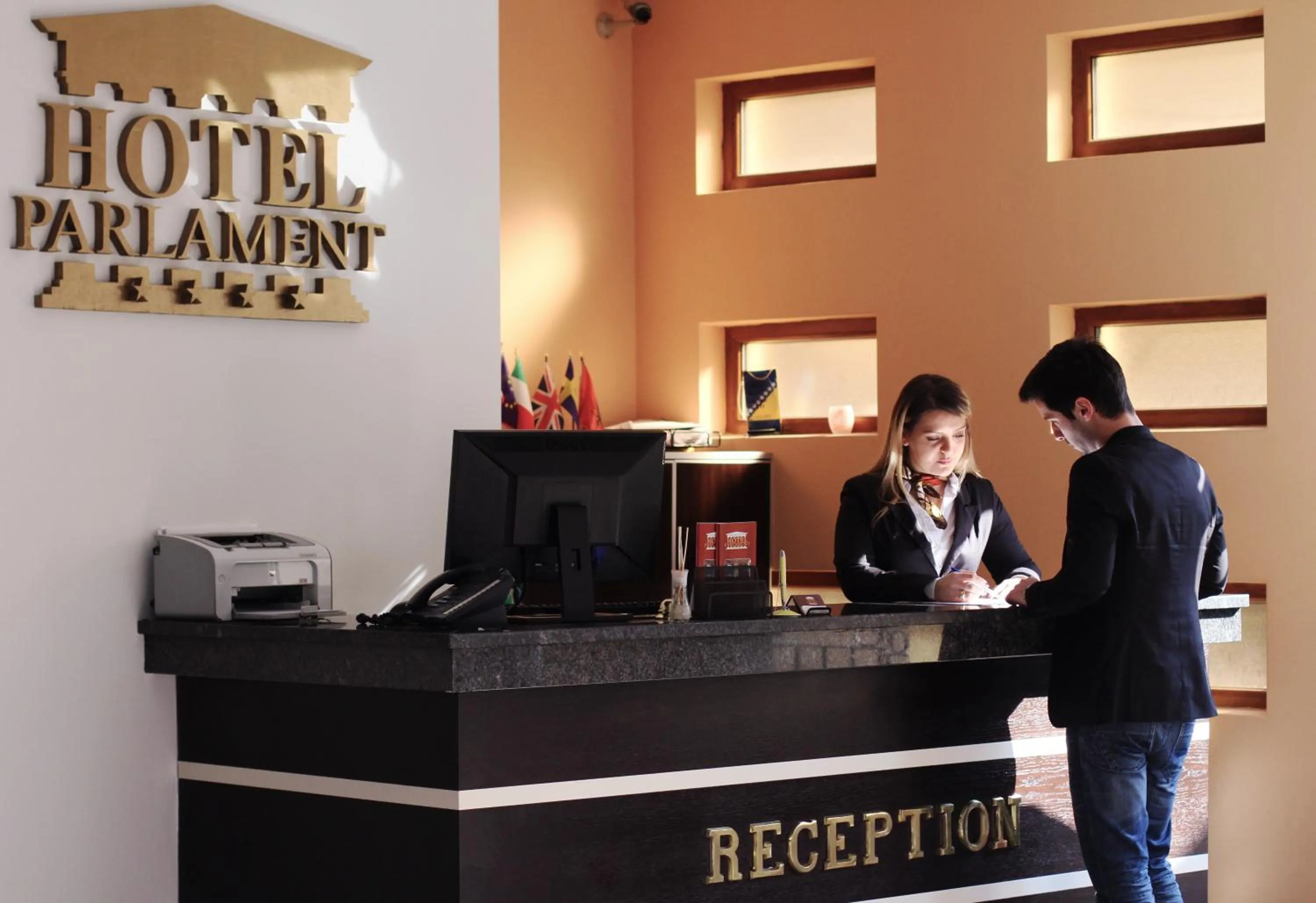 Staff in Hotel Parlament