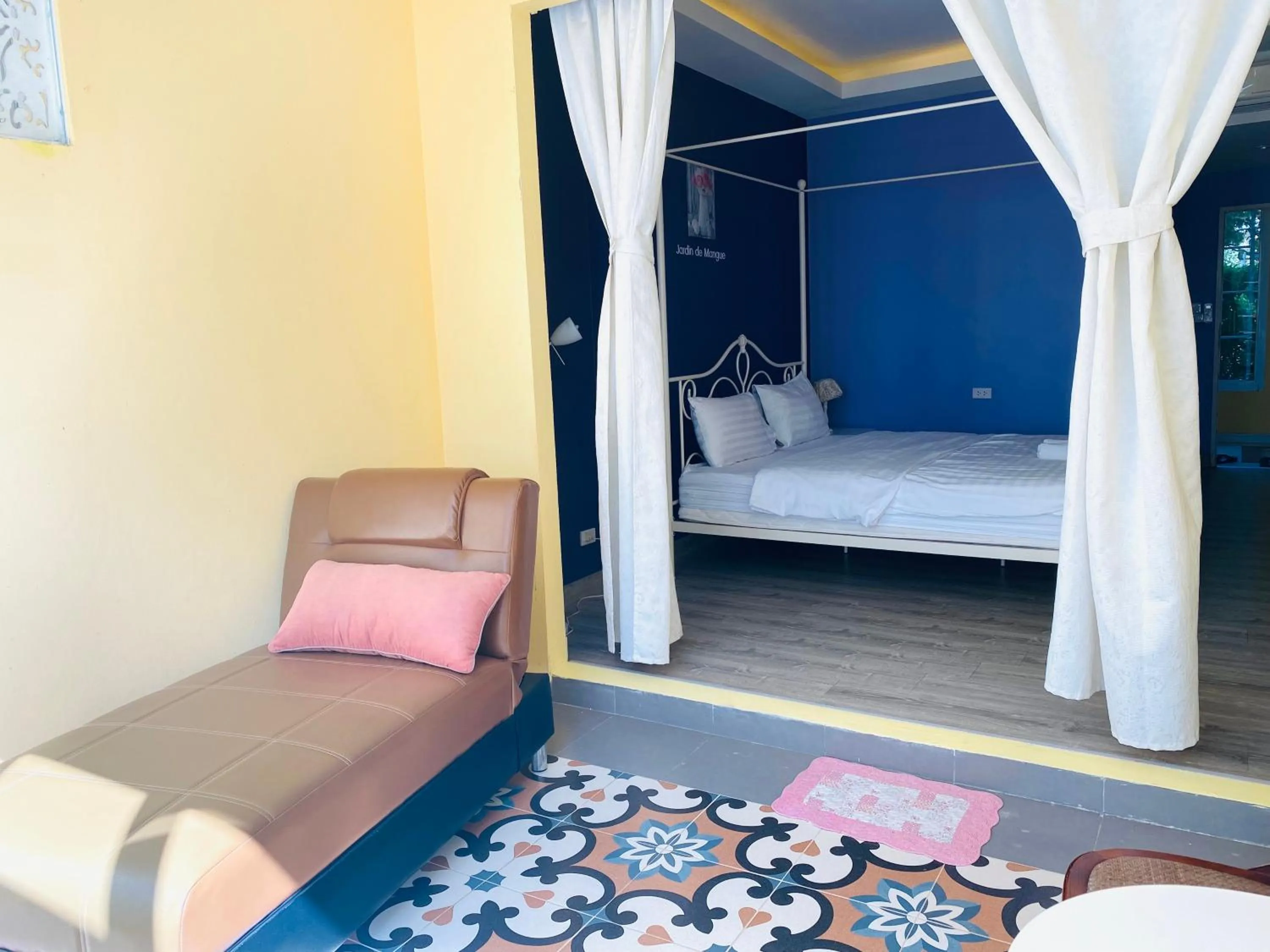 Bed in Jardin De Mangue Pakchong