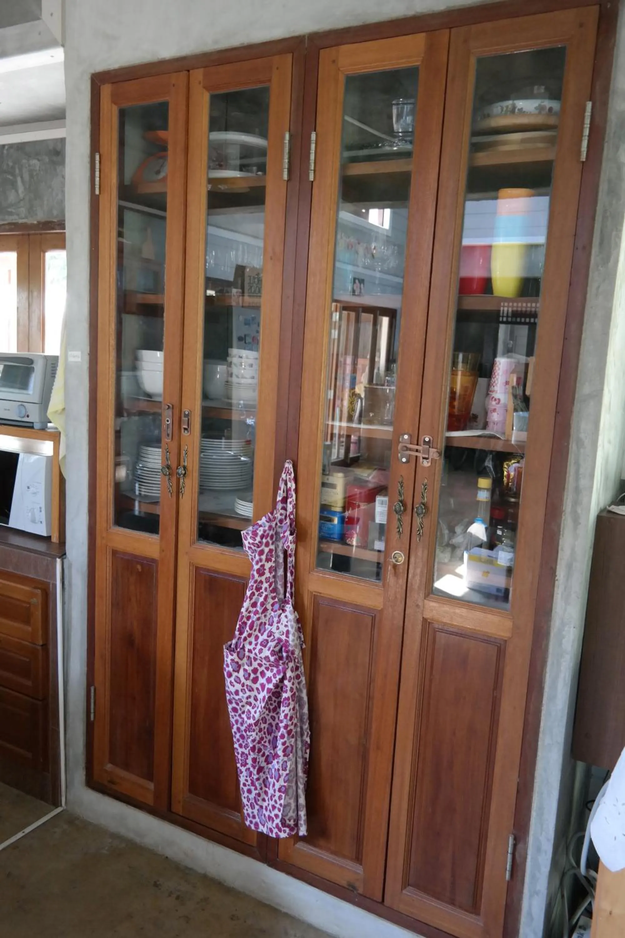 Communal kitchen in Jardin De Mangue Pakchong