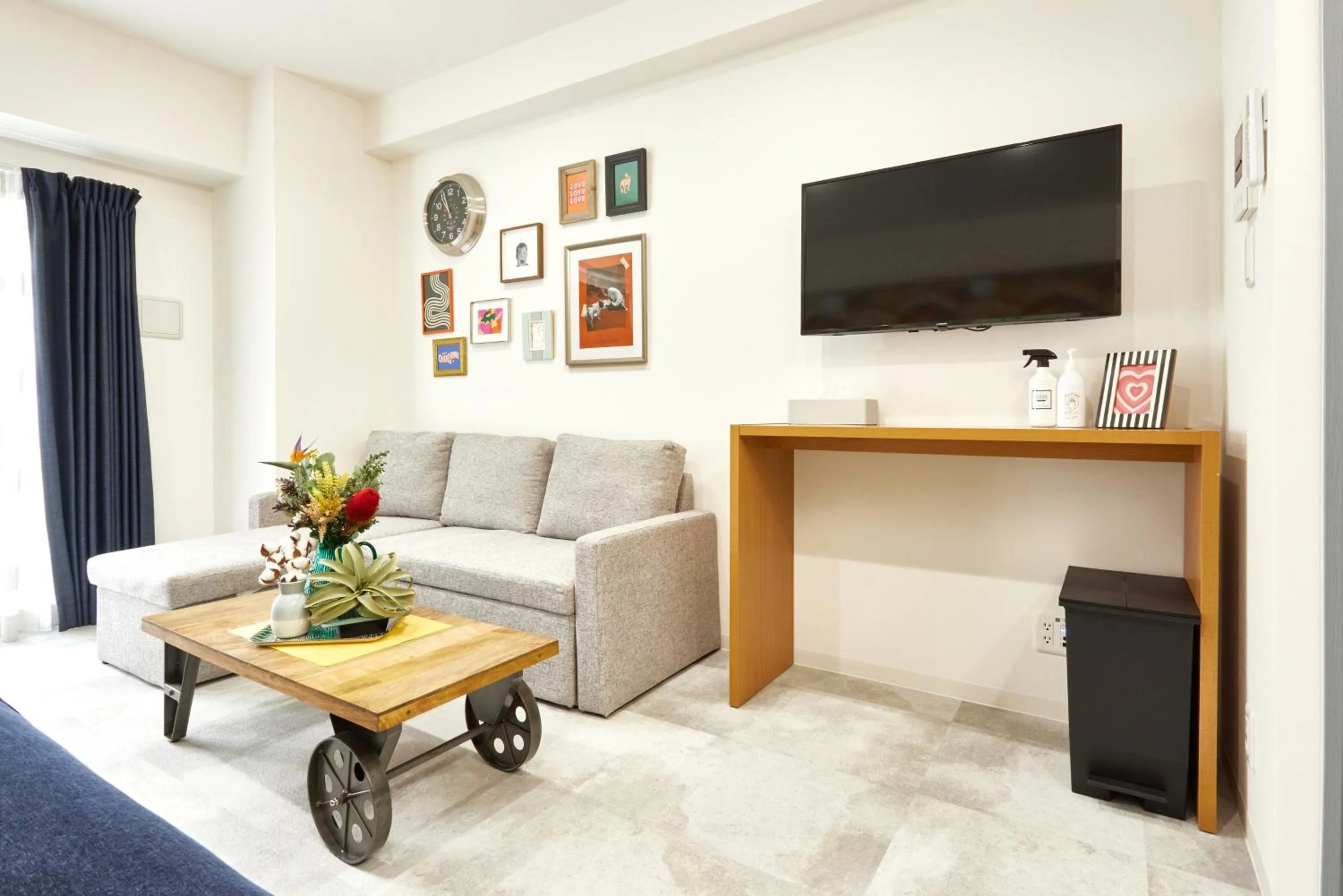 Living room in A.A.O BLDG. NAMBA