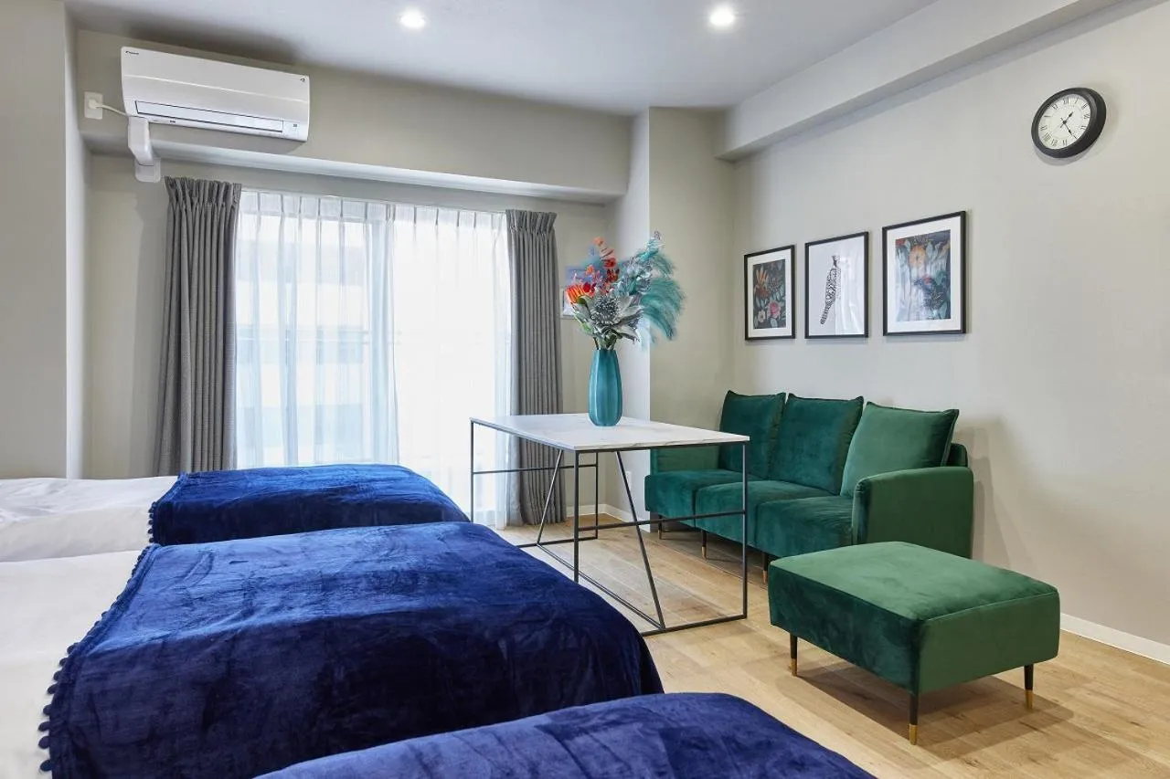 Bed in A.A.O BLDG. NAMBA