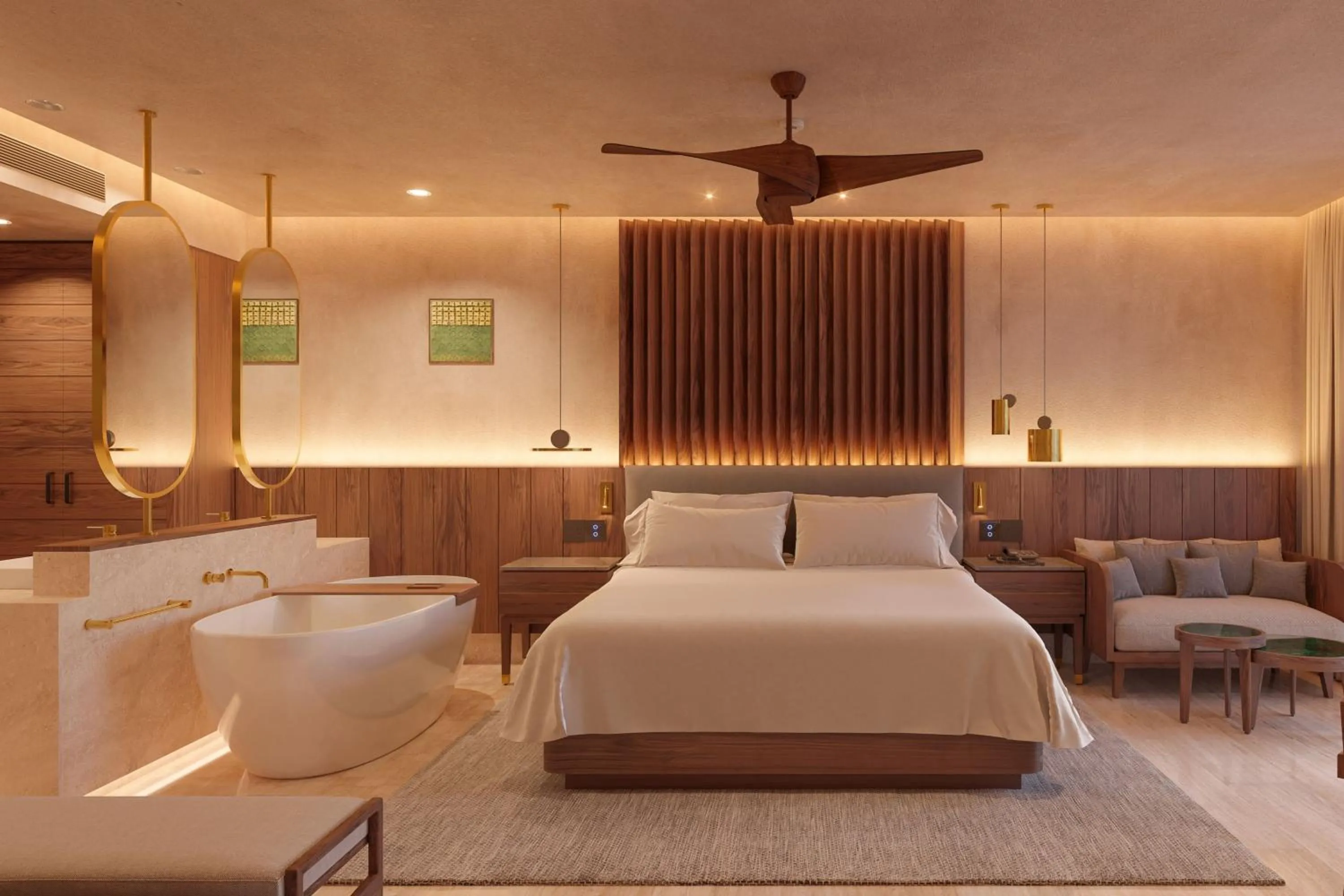 Photo of the whole room, Bed in Isla Mujeres Palace Resort - Couples Only - All Inclusive