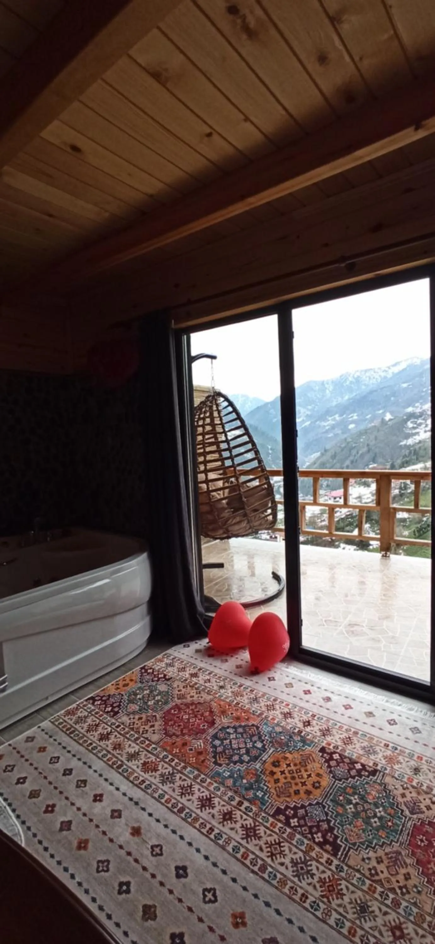 Bed in Ekakta bungalov