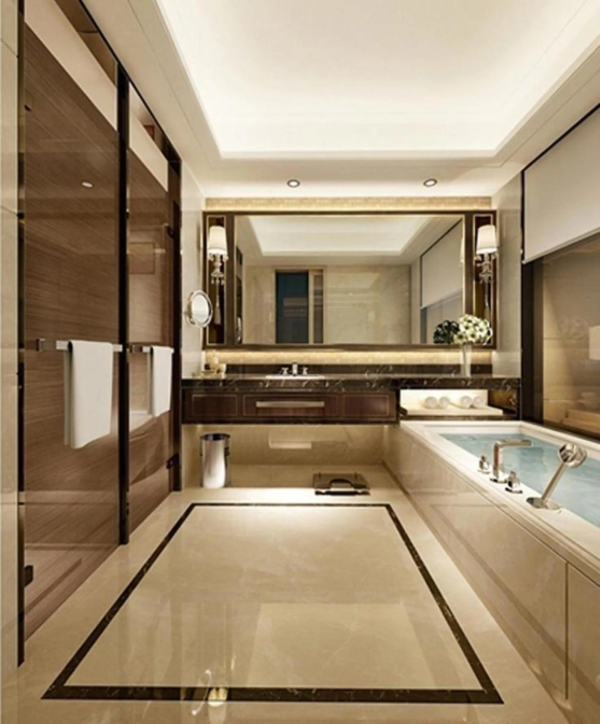 Bathroom in Wanda Realm Nanjing