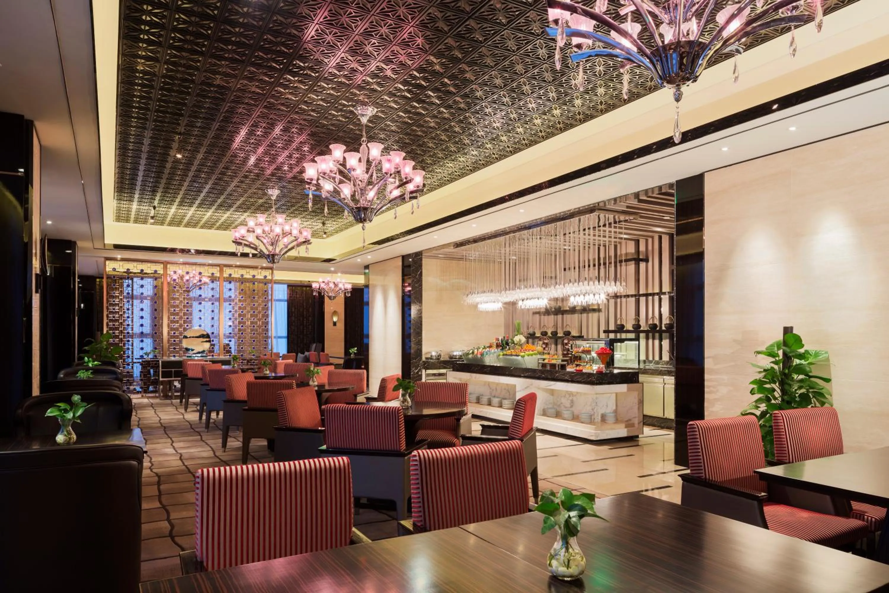 Dining area in Wanda Realm Nanjing