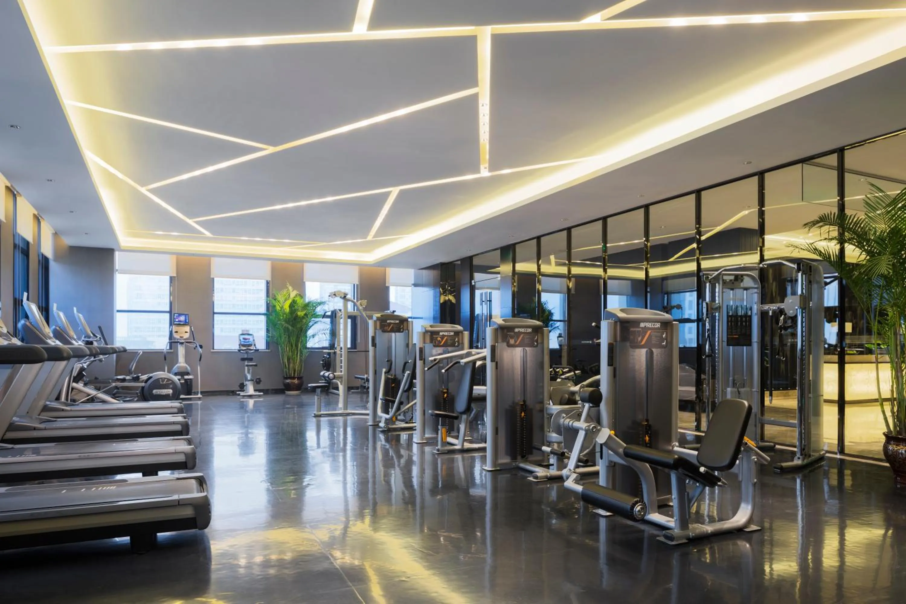Fitness centre/facilities in Wanda Realm Nanjing