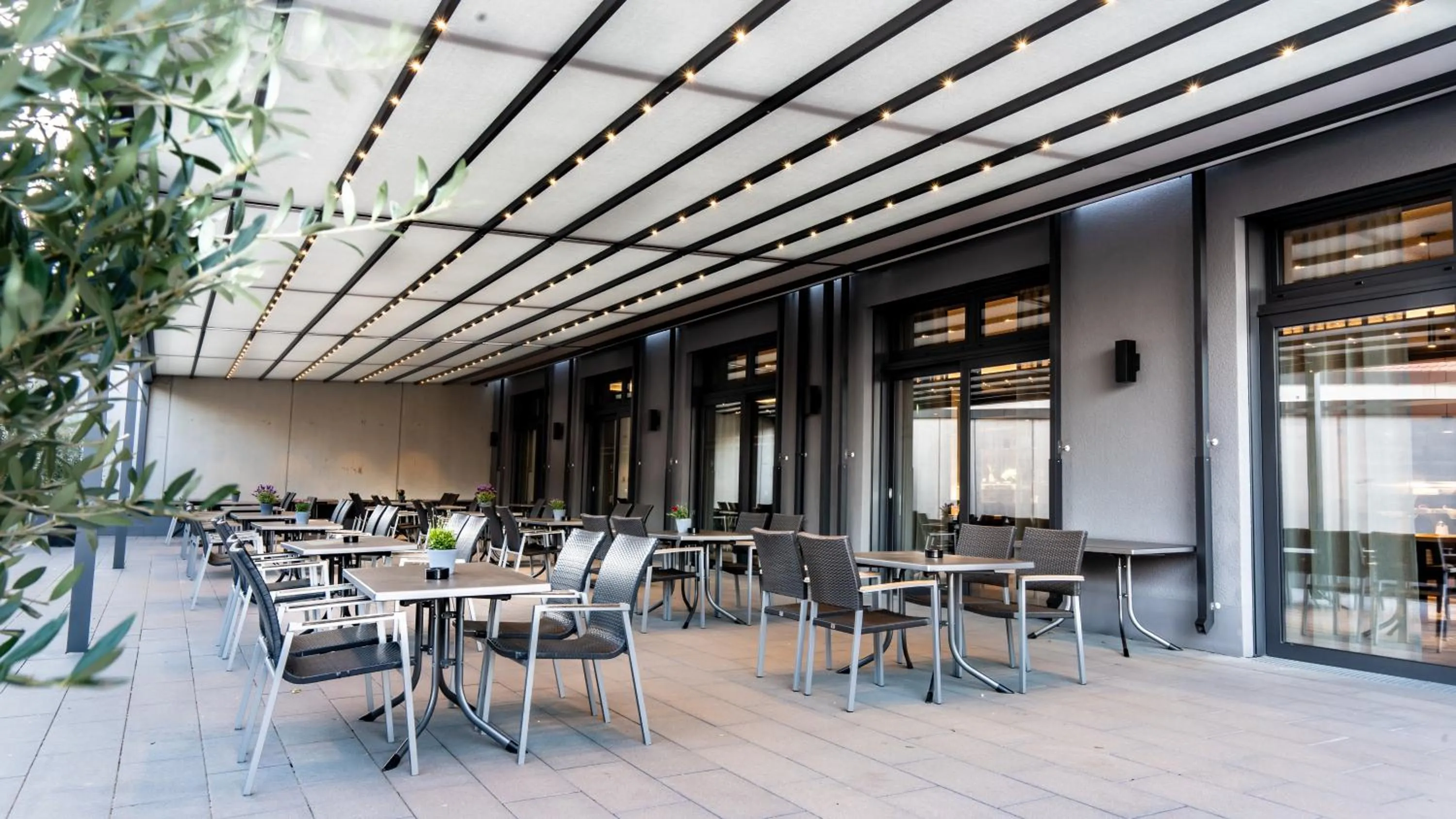 Balcony/Terrace in Burgau Hotel Sonnenhof