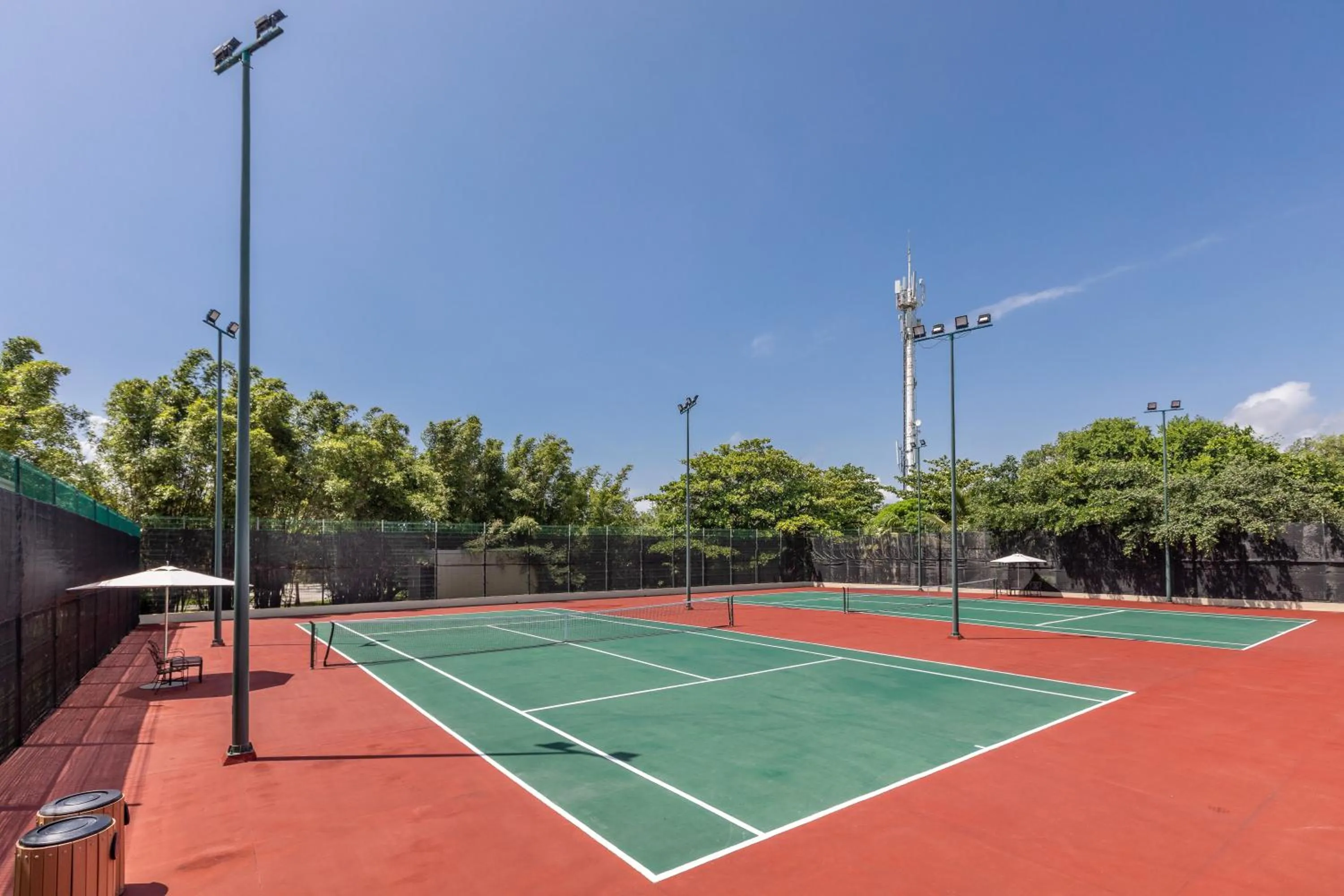 Tennis court in Moon Palace Cancun - All Inclusive