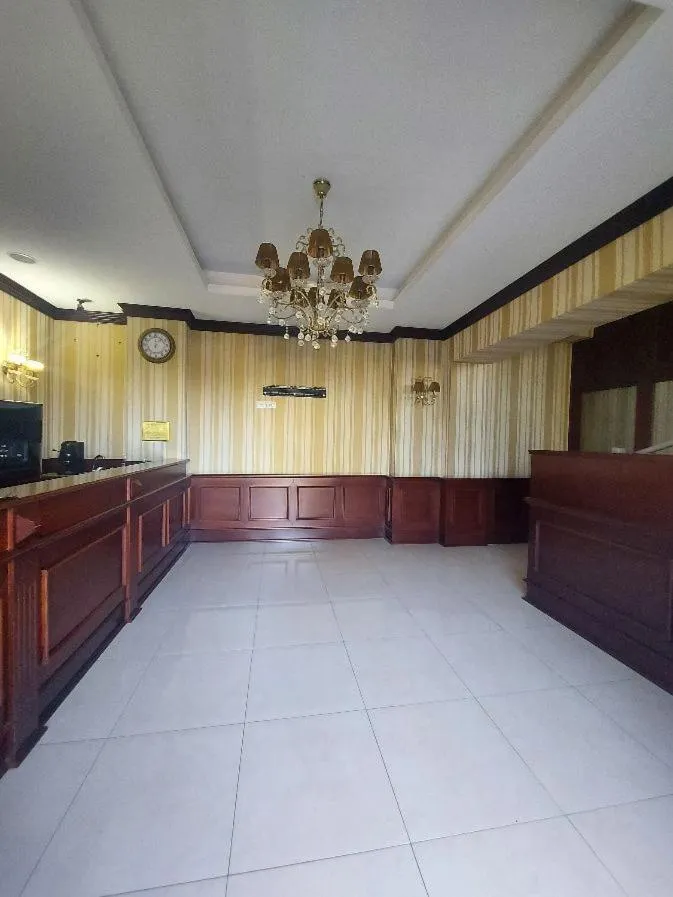 Lobby or reception in hotel pie d'or