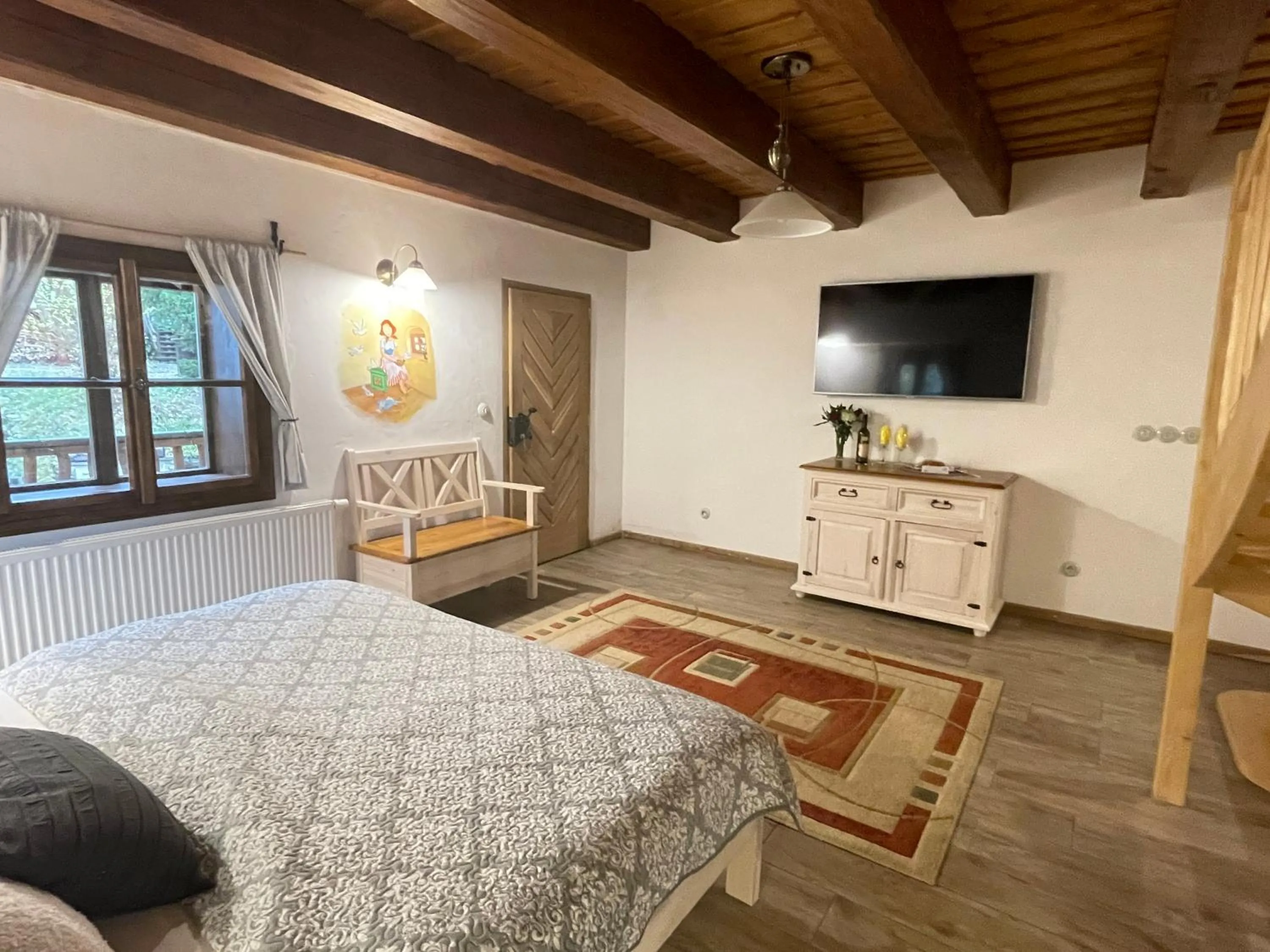 Bed in Hotel Podlesí