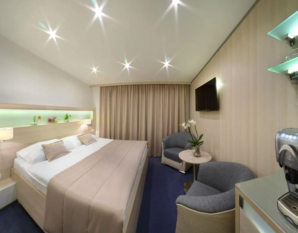 Bed in Hotel Podlesí