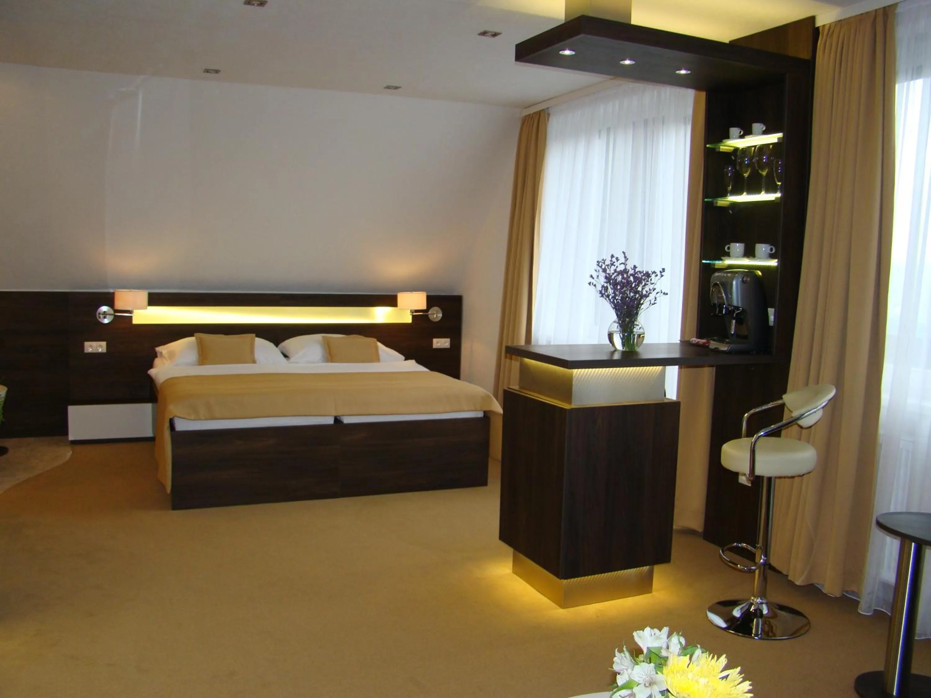 Bed in Hotel Podlesí