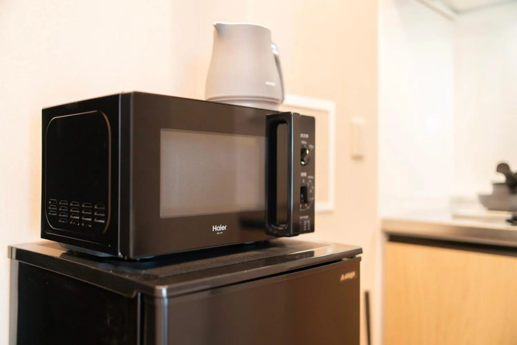 Kitchen or kitchenette in WELLSTAY Shinsekai Wakyo