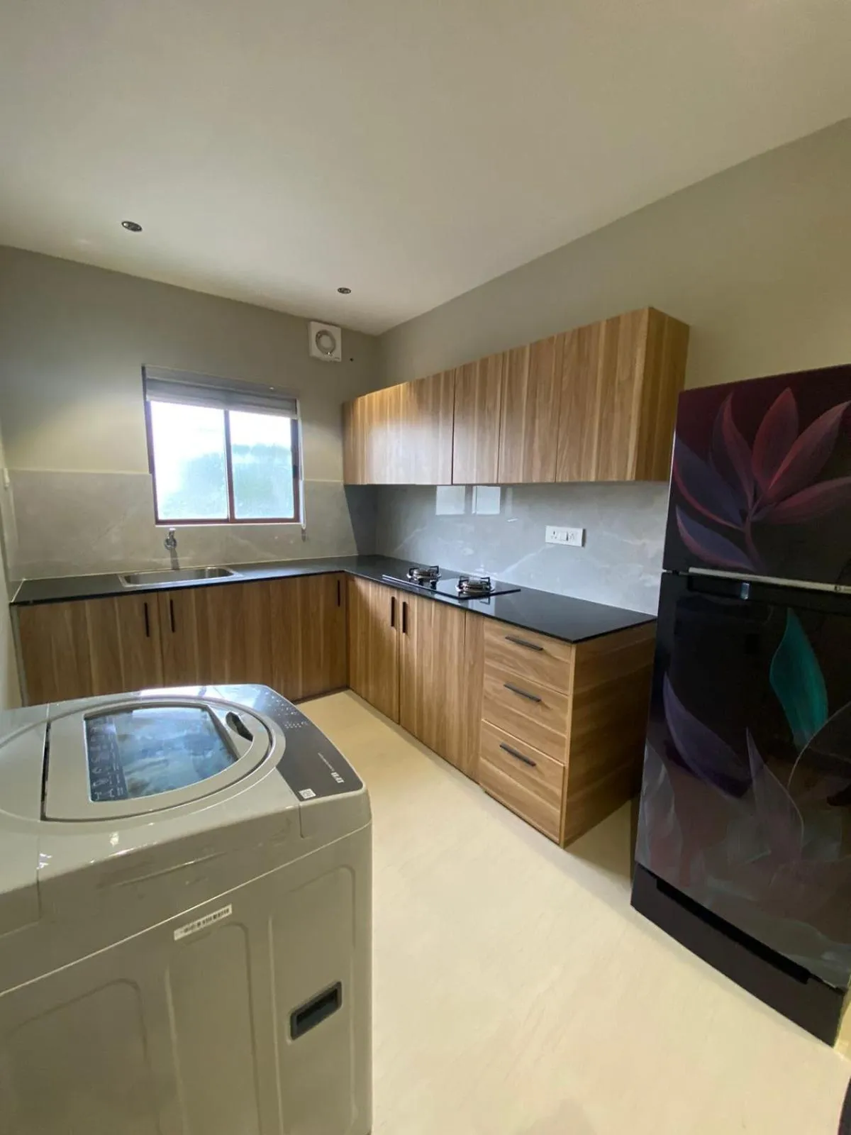 Kitchen or kitchenette in Muziris Manor Residency