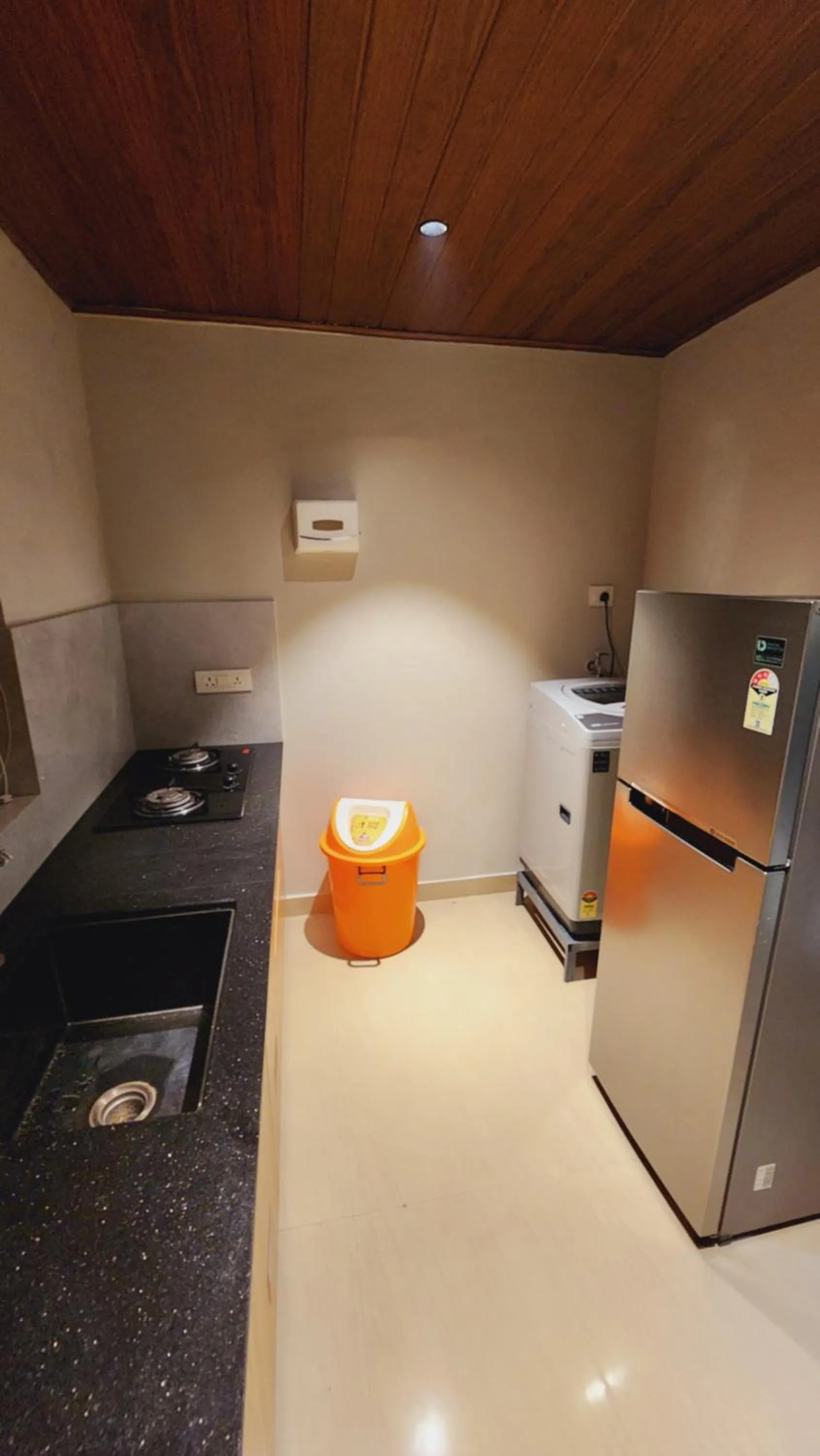 Kitchen or kitchenette in Muziris Manor Residency
