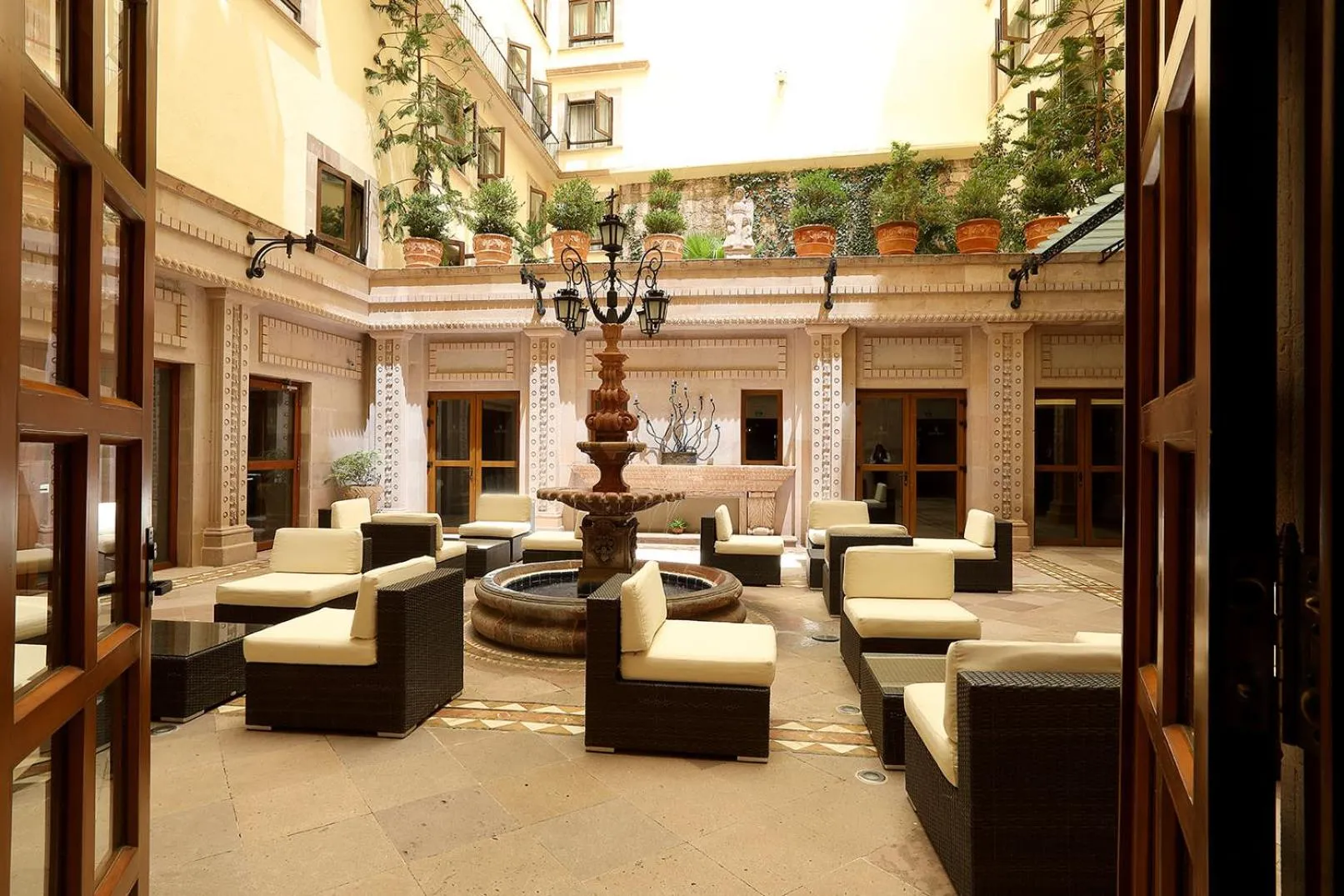 Patio in Emporio Zacatecas