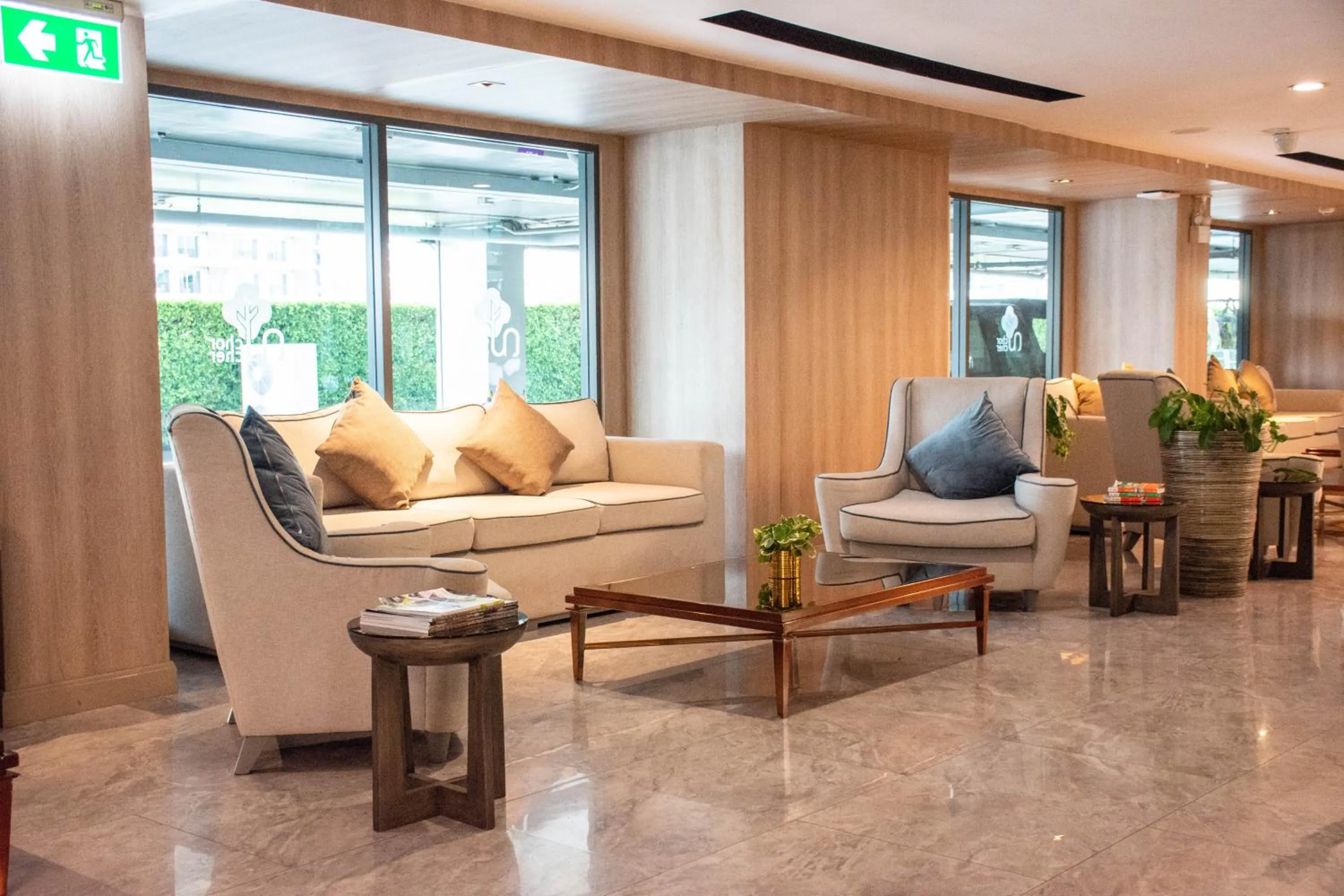 Lobby or reception in Chor Cher The Luxury Green Hotel - SHA Extra Plus