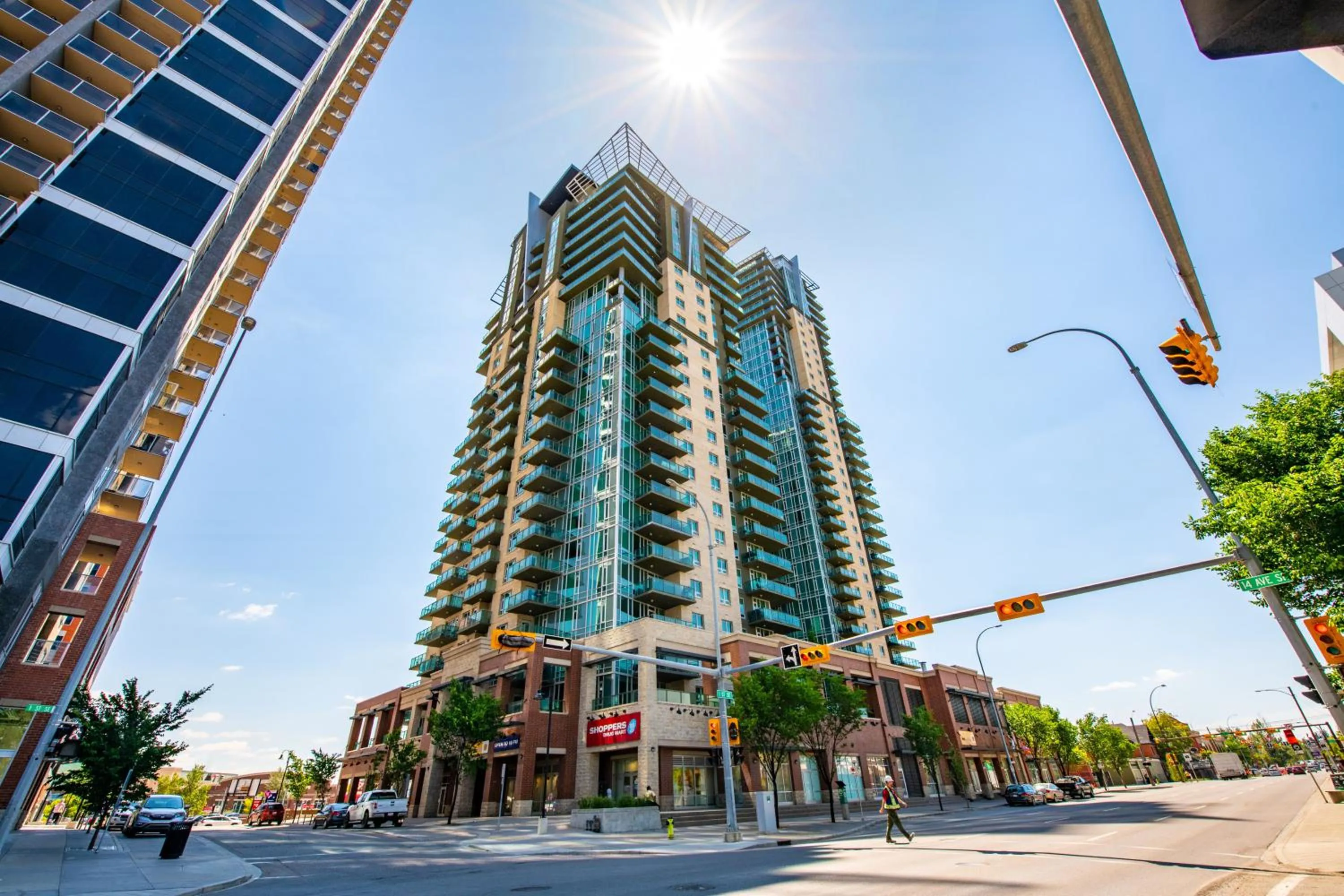 Property building in Stylish Downtown Condos by GLOBALSTAY