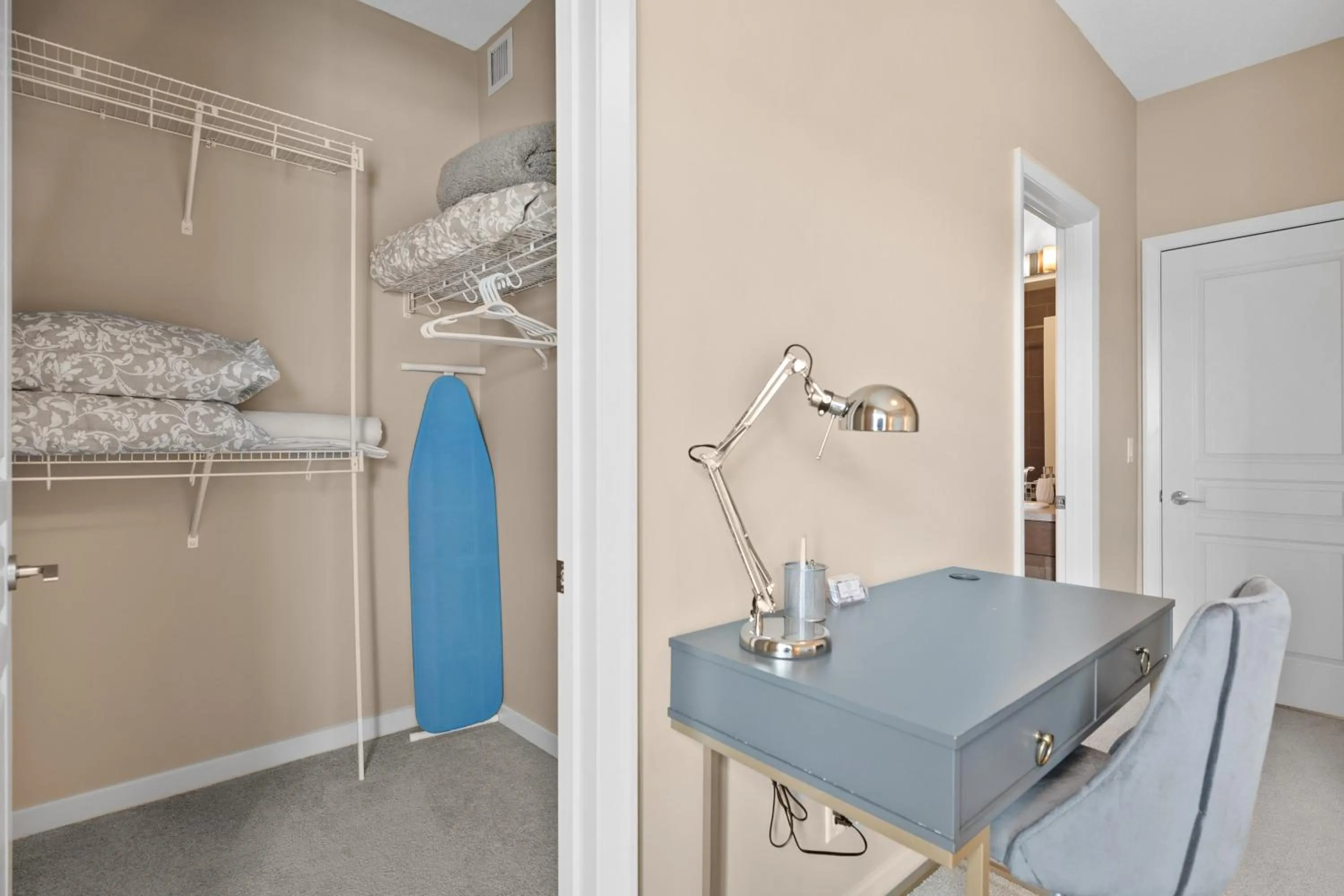 wardrobe in Stylish Downtown Condos by GLOBALSTAY