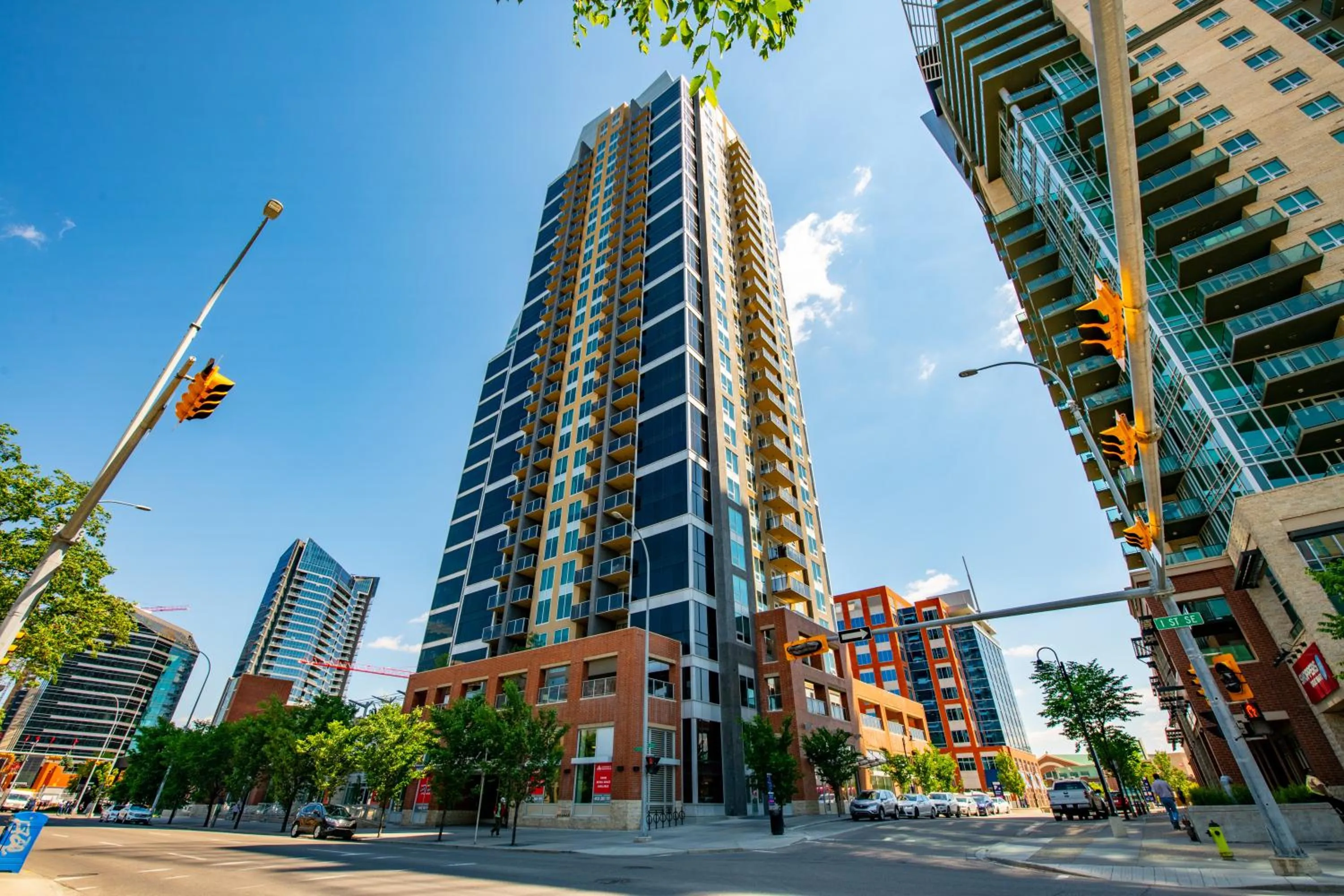 Property building in Stylish Downtown Condos by GLOBALSTAY