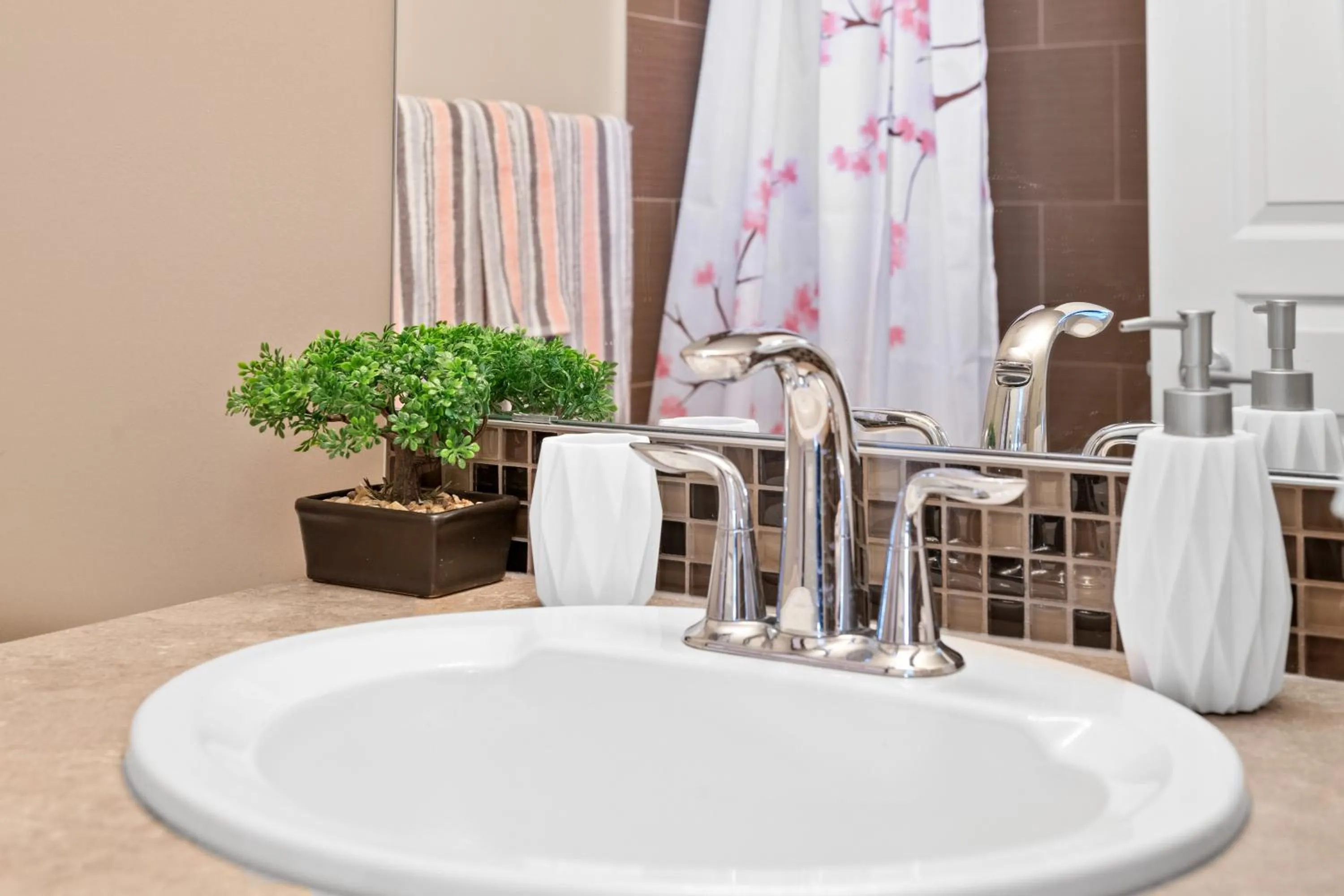 Bedroom in Stylish Downtown Condos by GLOBALSTAY