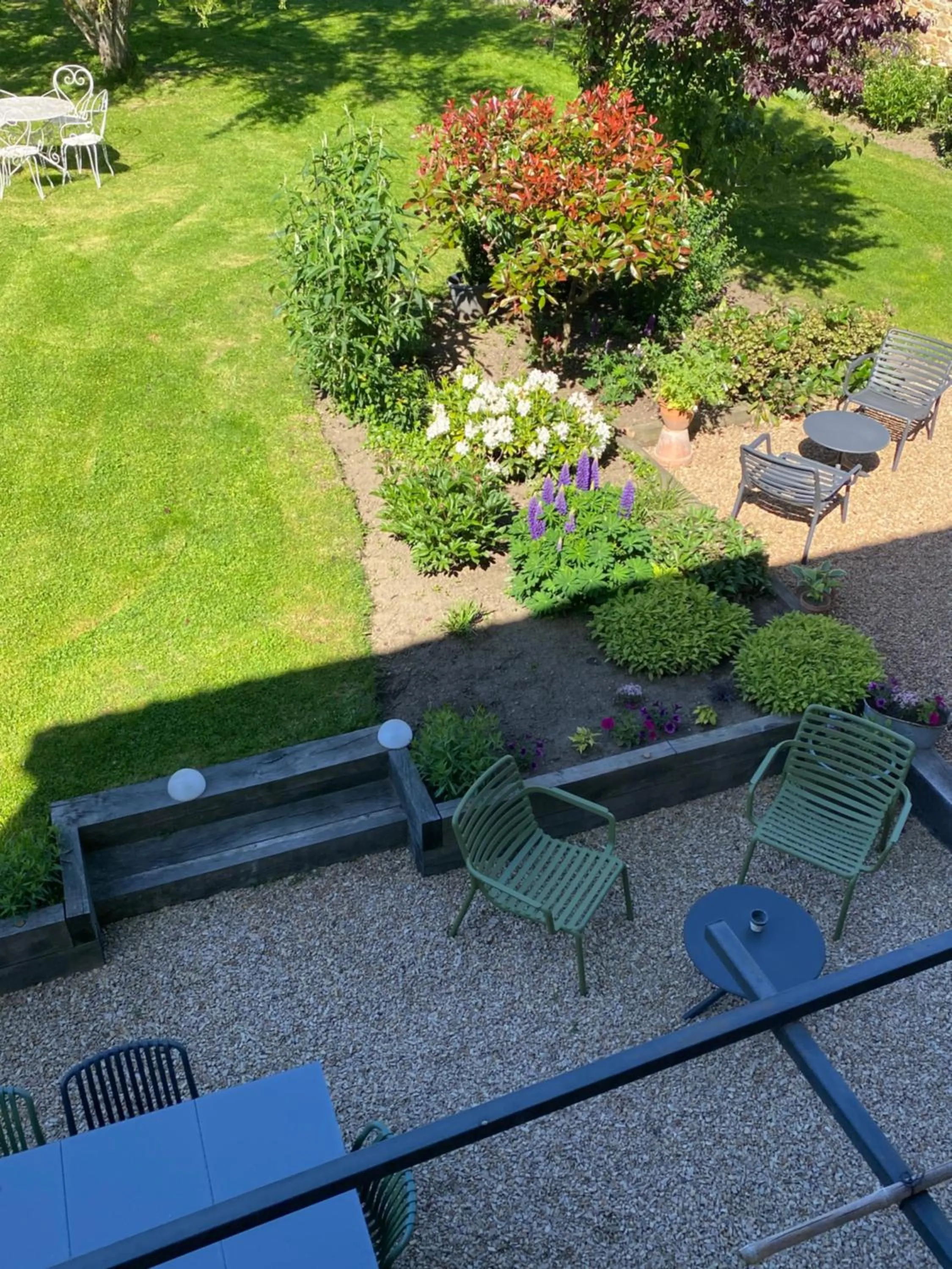 Patio in Chambres d hôtes La clé des arches