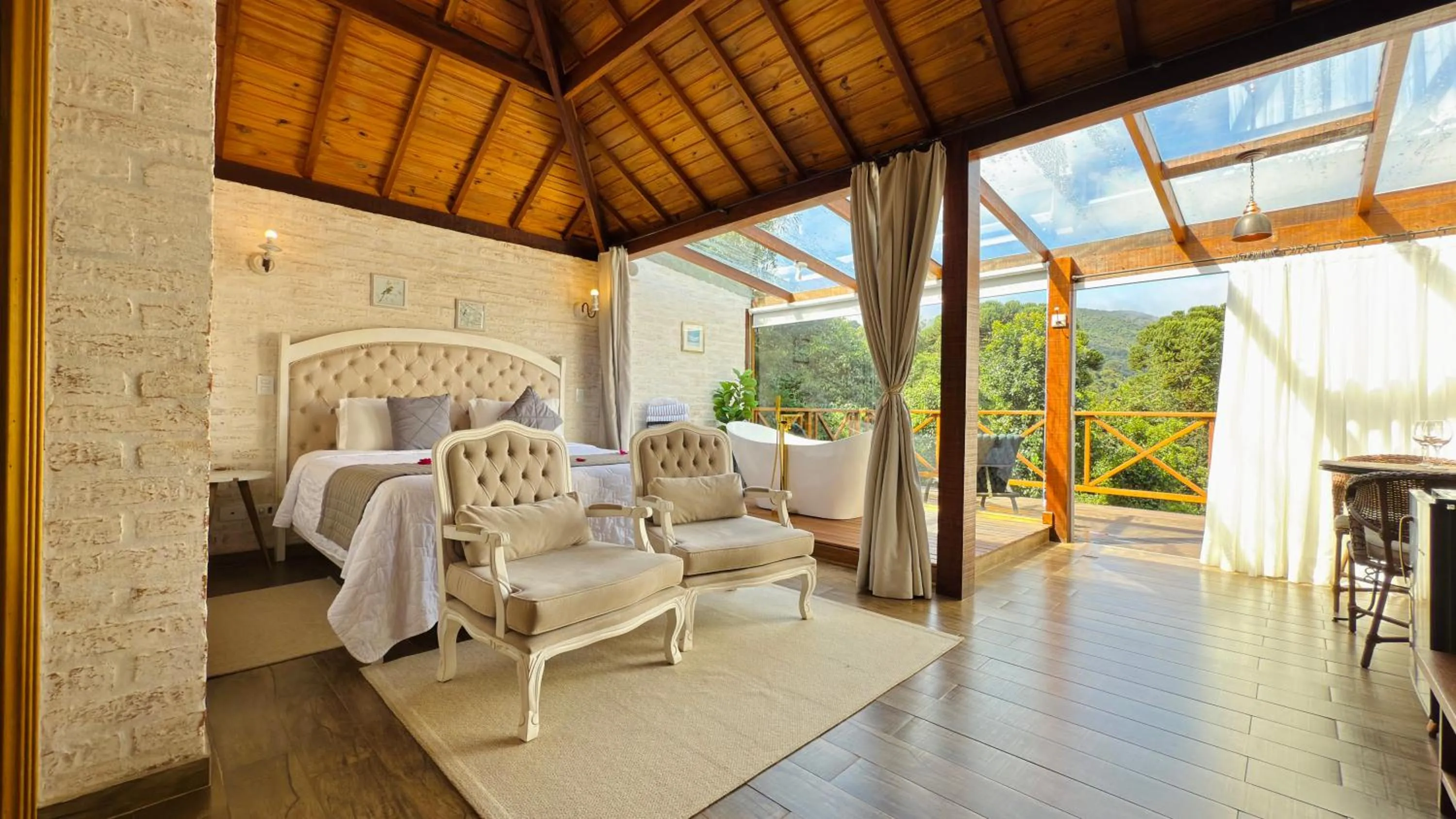 Patio in Pousada Villa Monte Verde