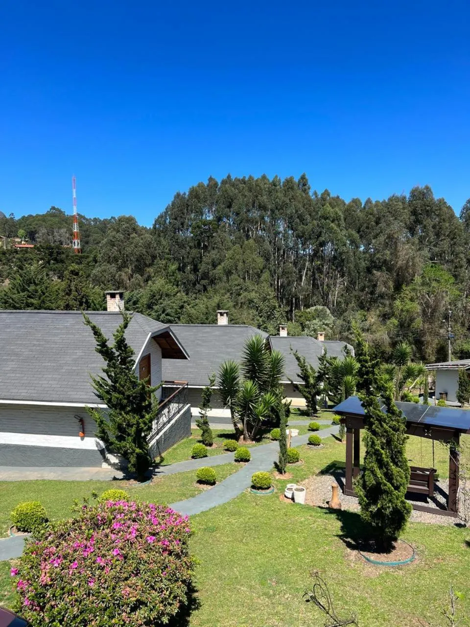 Property building in Pousada Villa Monte Verde