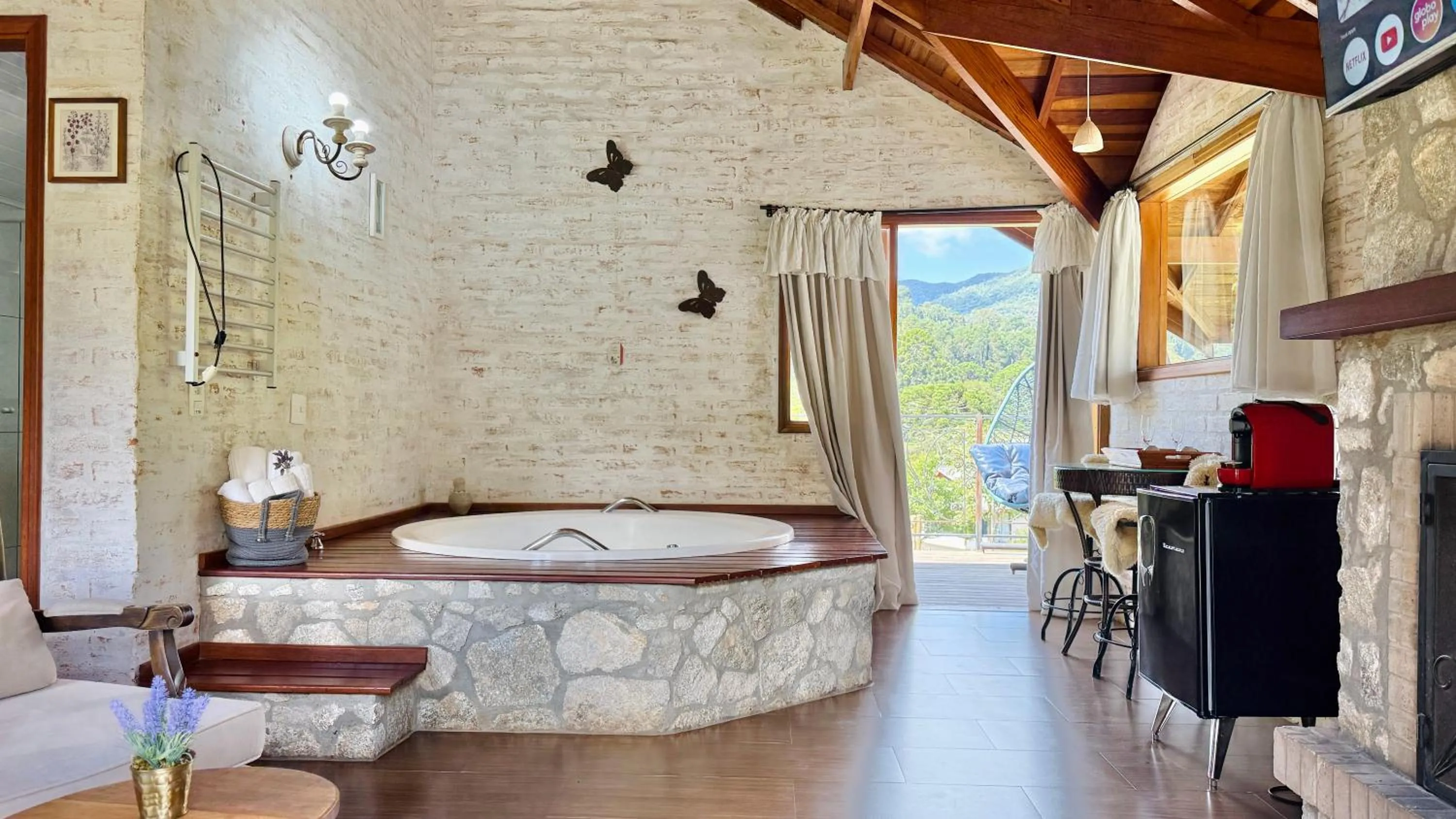 Bathroom in Pousada Villa Monte Verde