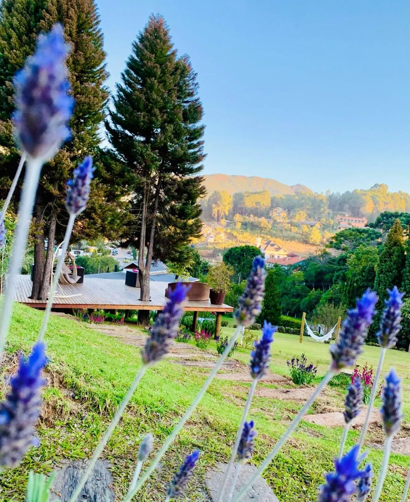 Mountain view in Pousada Villa Monte Verde