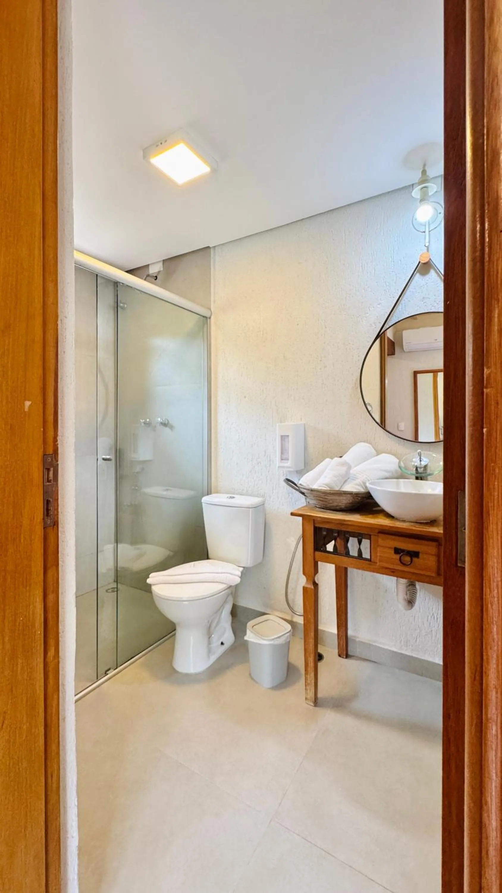 Shower in Pousada Villa Monte Verde