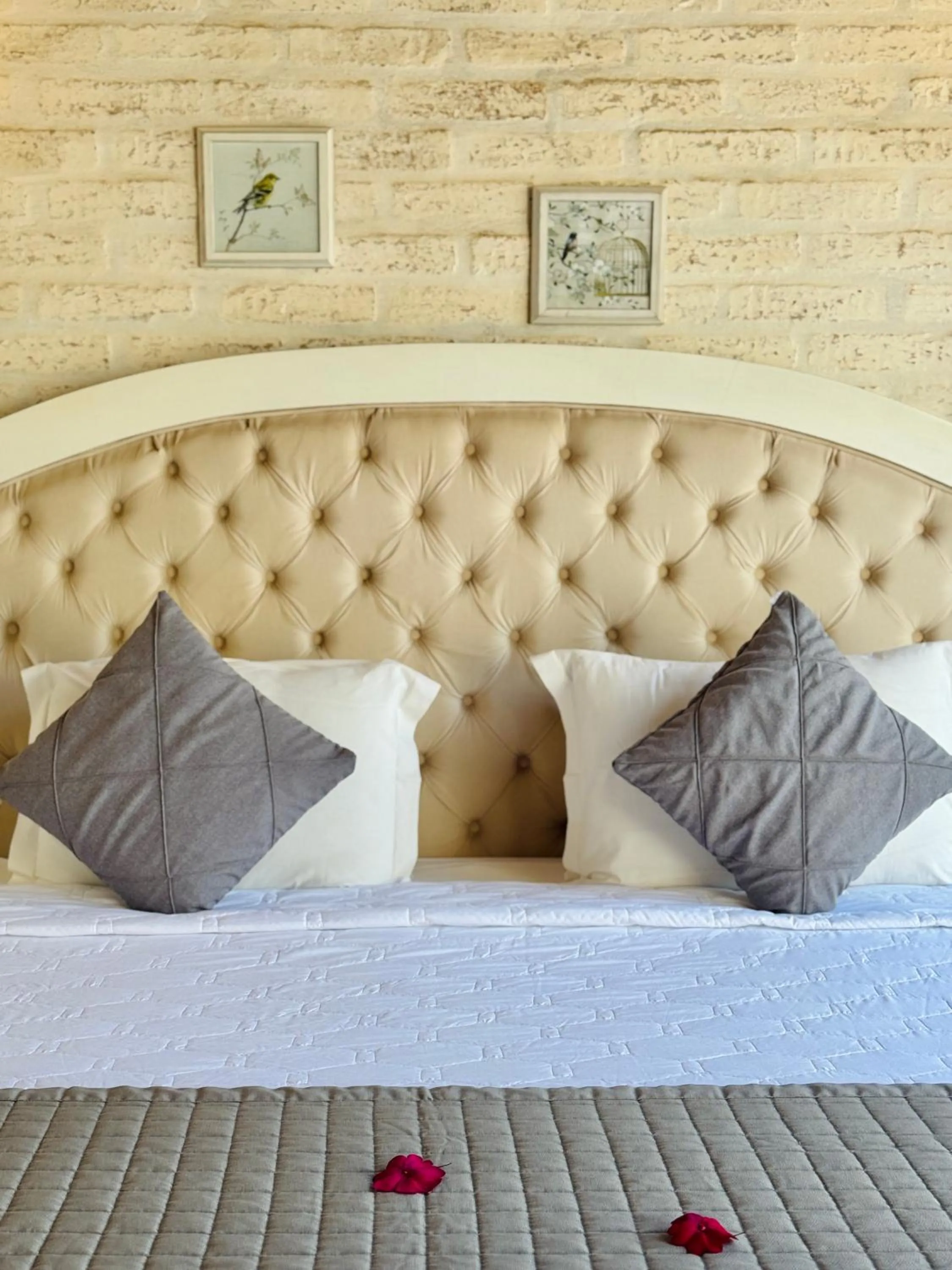 Bed in Pousada Villa Monte Verde