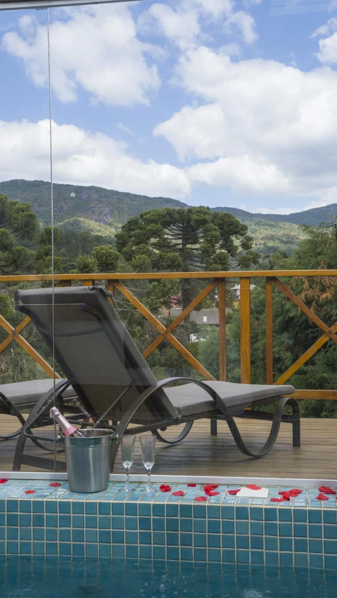 Mountain view in Pousada Villa Monte Verde