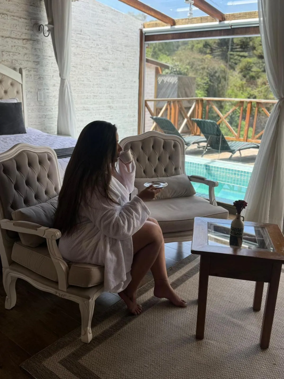 Guests in Pousada Villa Monte Verde