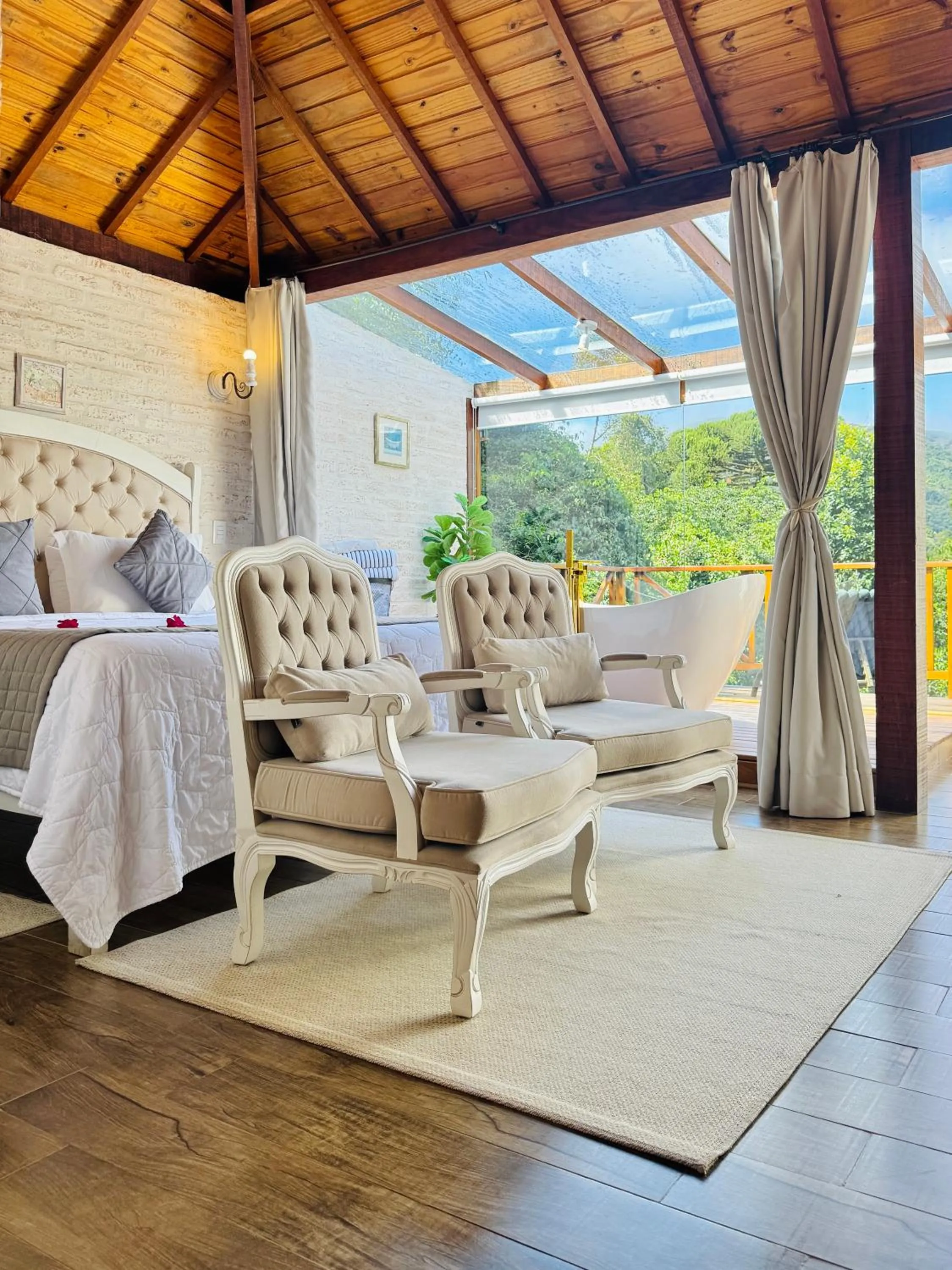 Patio in Pousada Villa Monte Verde