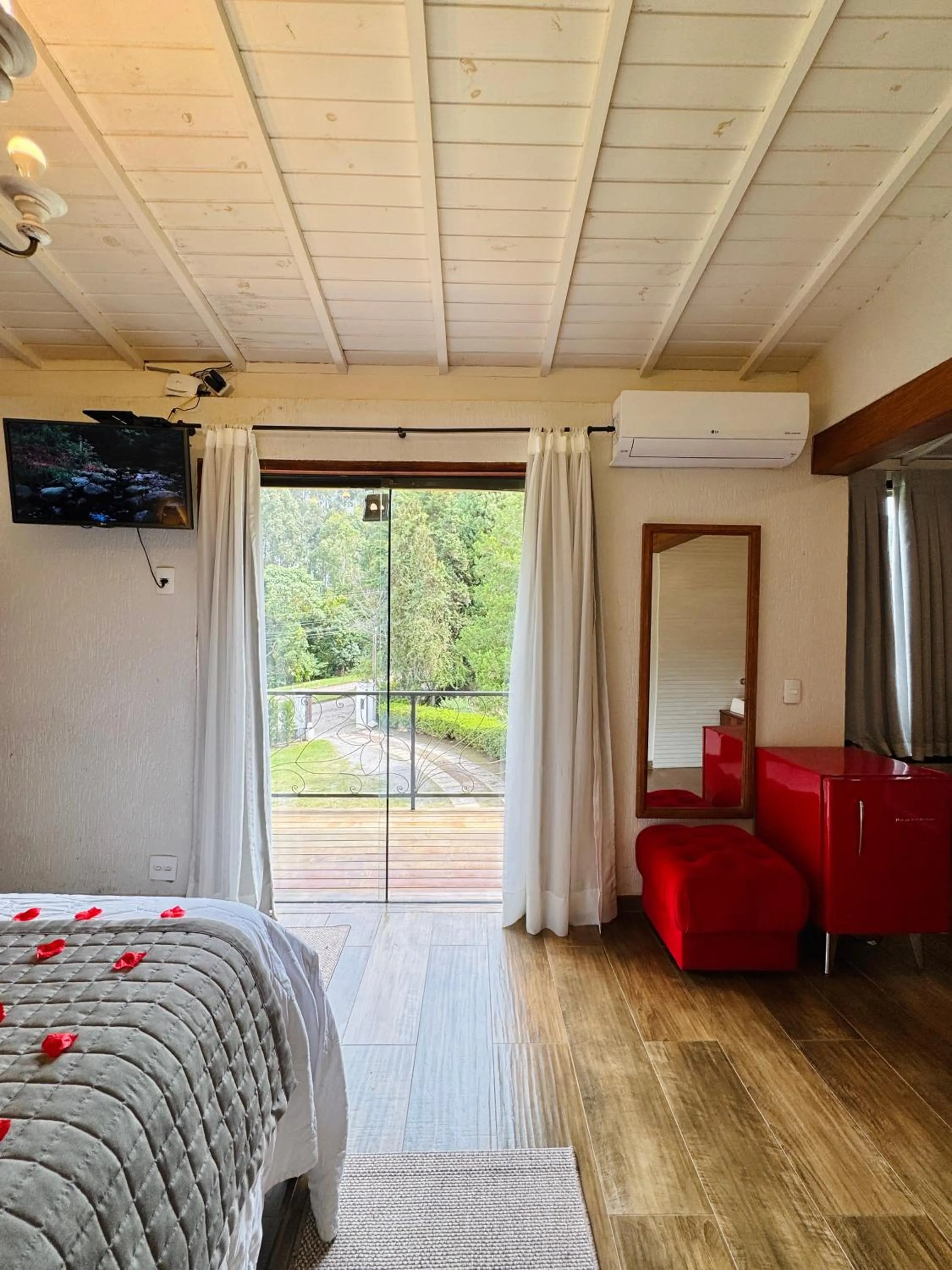 City view, Bed in Pousada Villa Monte Verde