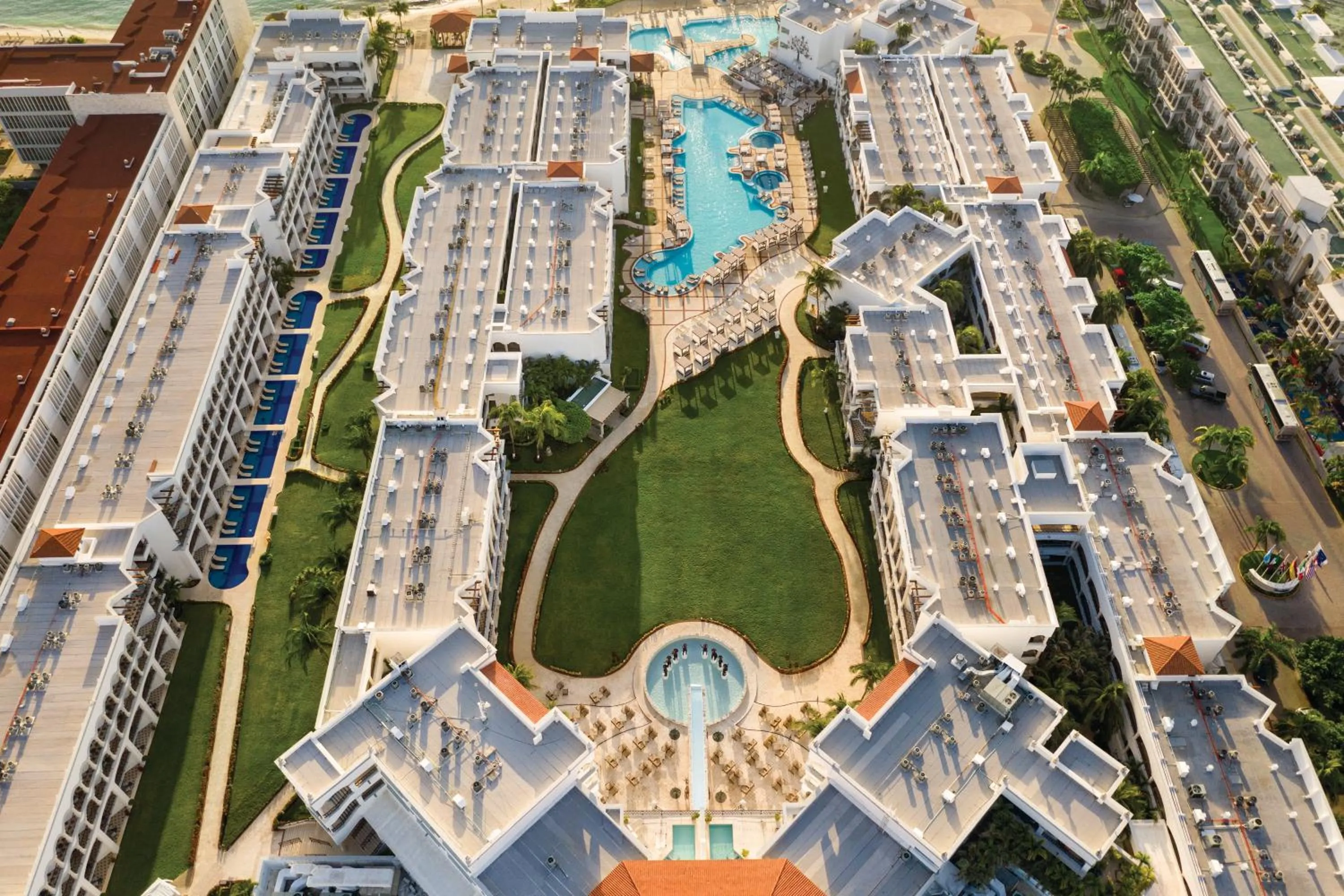 Bird's eye view in Hyatt Vivid Playa Del Carmen All-Inclusive Adult Only Resort