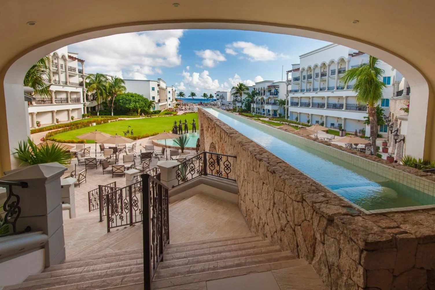 Sea view in Hyatt Vivid Playa Del Carmen All-Inclusive Adult Only Resort