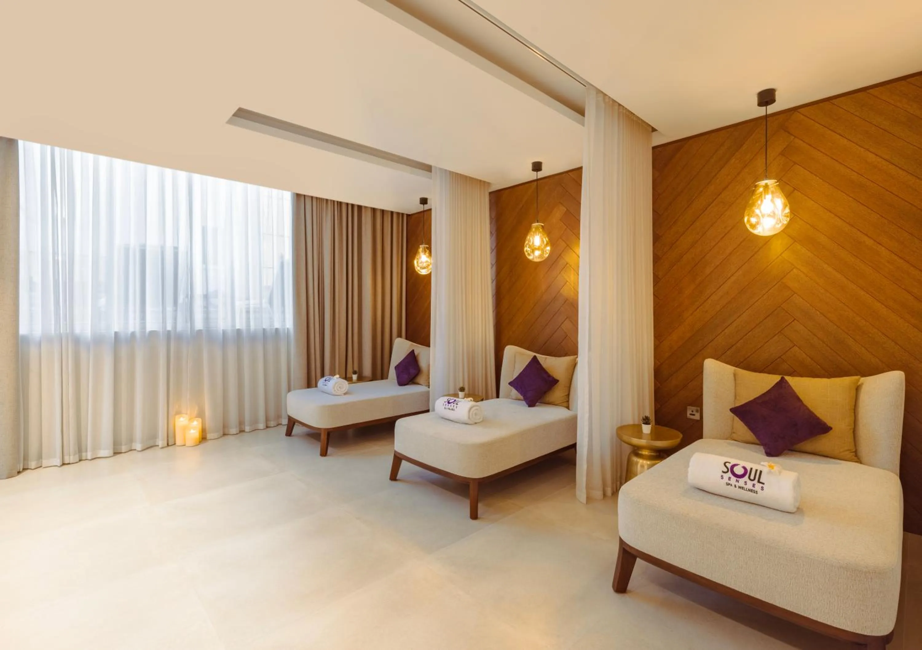 Spa and wellness centre/facilities, Bed in Khalidia Palace Hotel Dubai by Mourouj Gloria