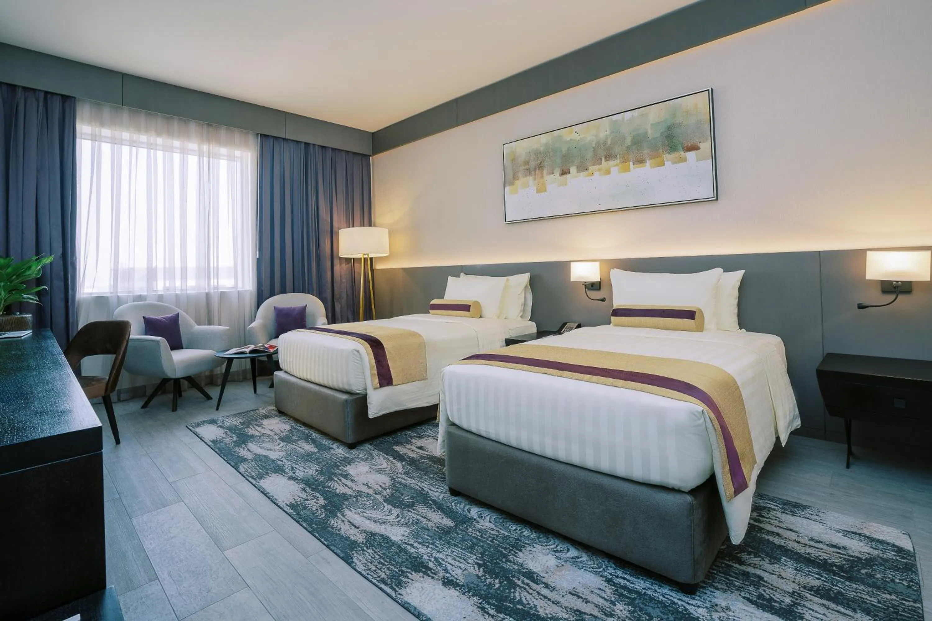 Photo of the whole room, Bed in Khalidia Palace Hotel Dubai by Mourouj Gloria