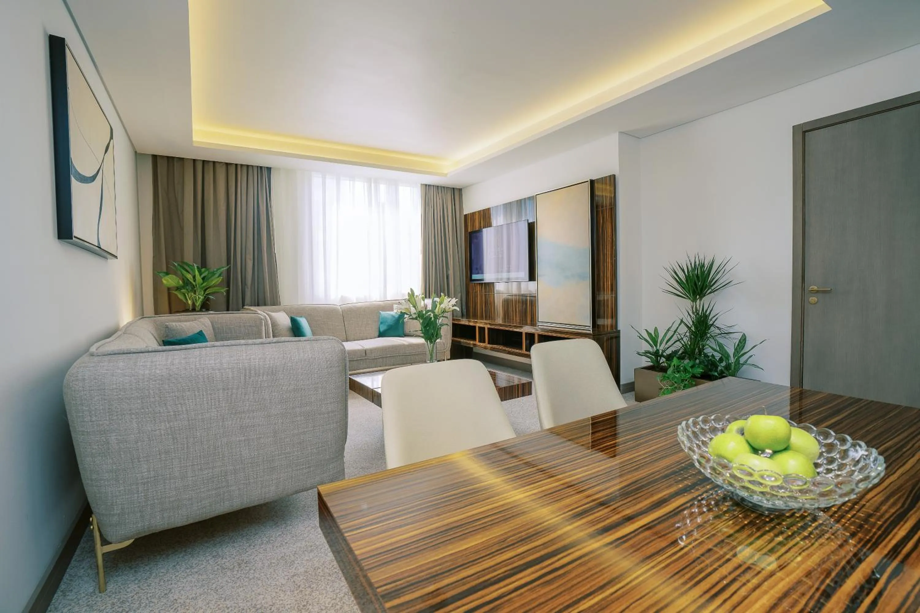 TV and multimedia in Khalidia Palace Hotel Dubai by Mourouj Gloria