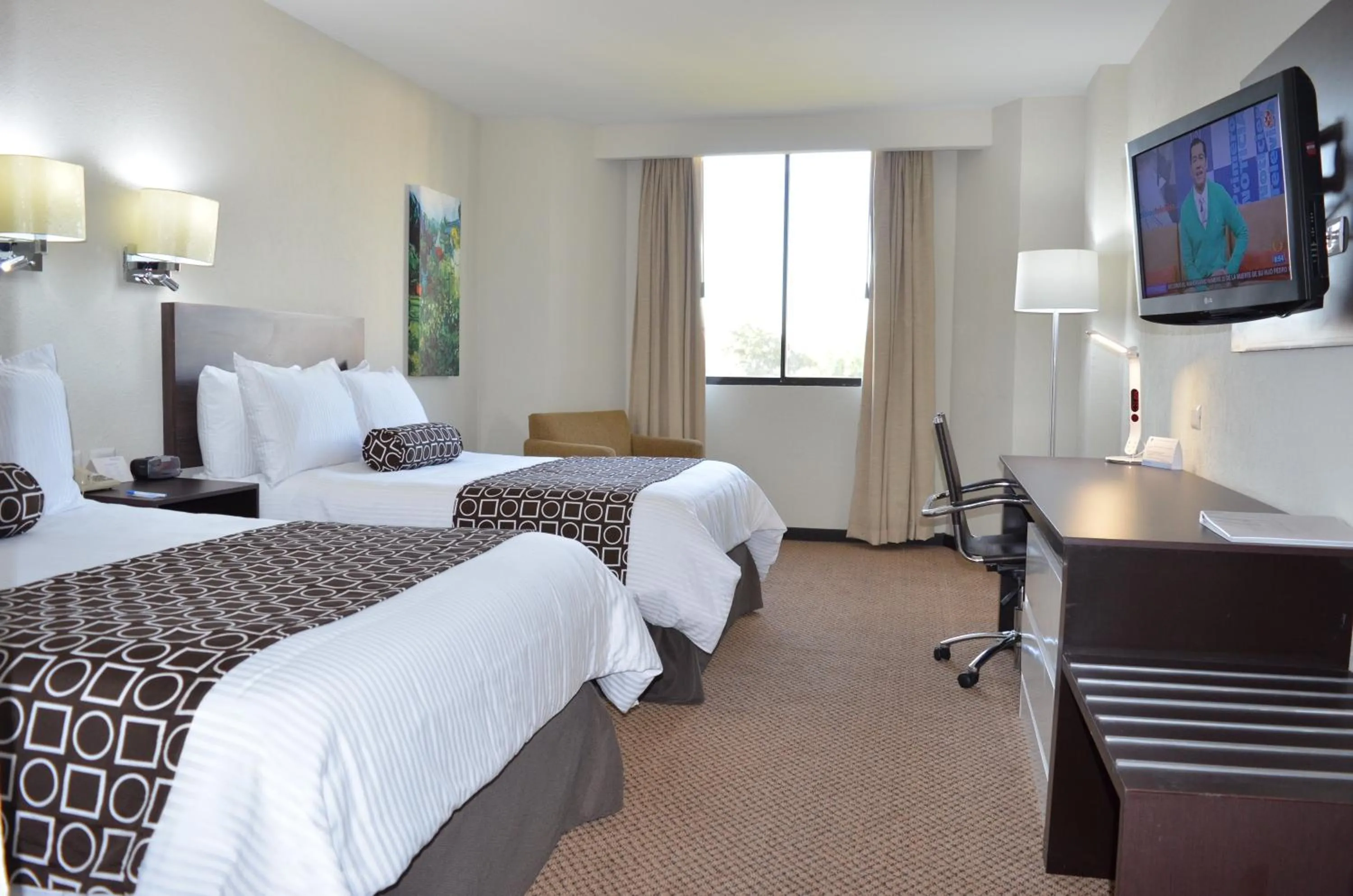 Bedroom, Bed in Wyndham Executivo Culiacan