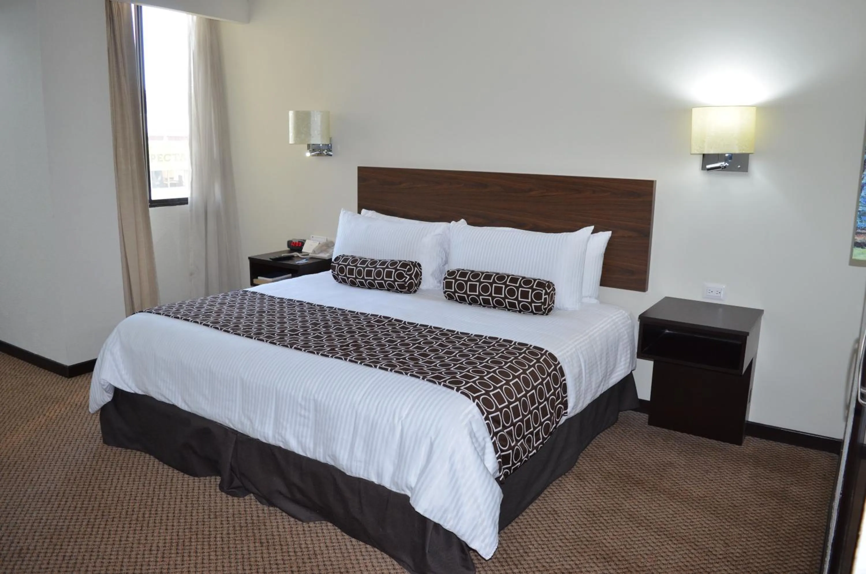 Bedroom, Bed in Wyndham Executivo Culiacan