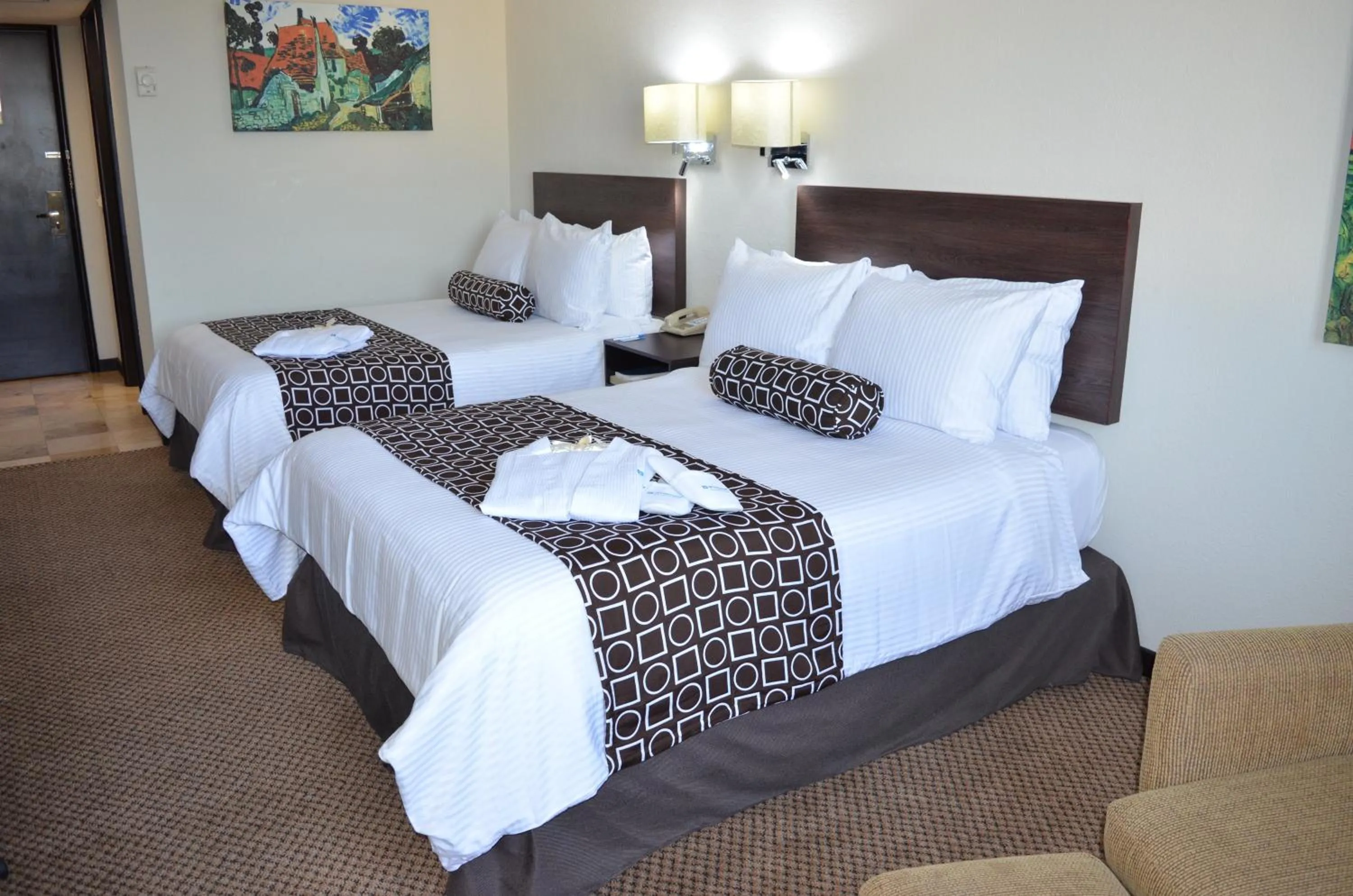 Bedroom, Bed in Wyndham Executivo Culiacan