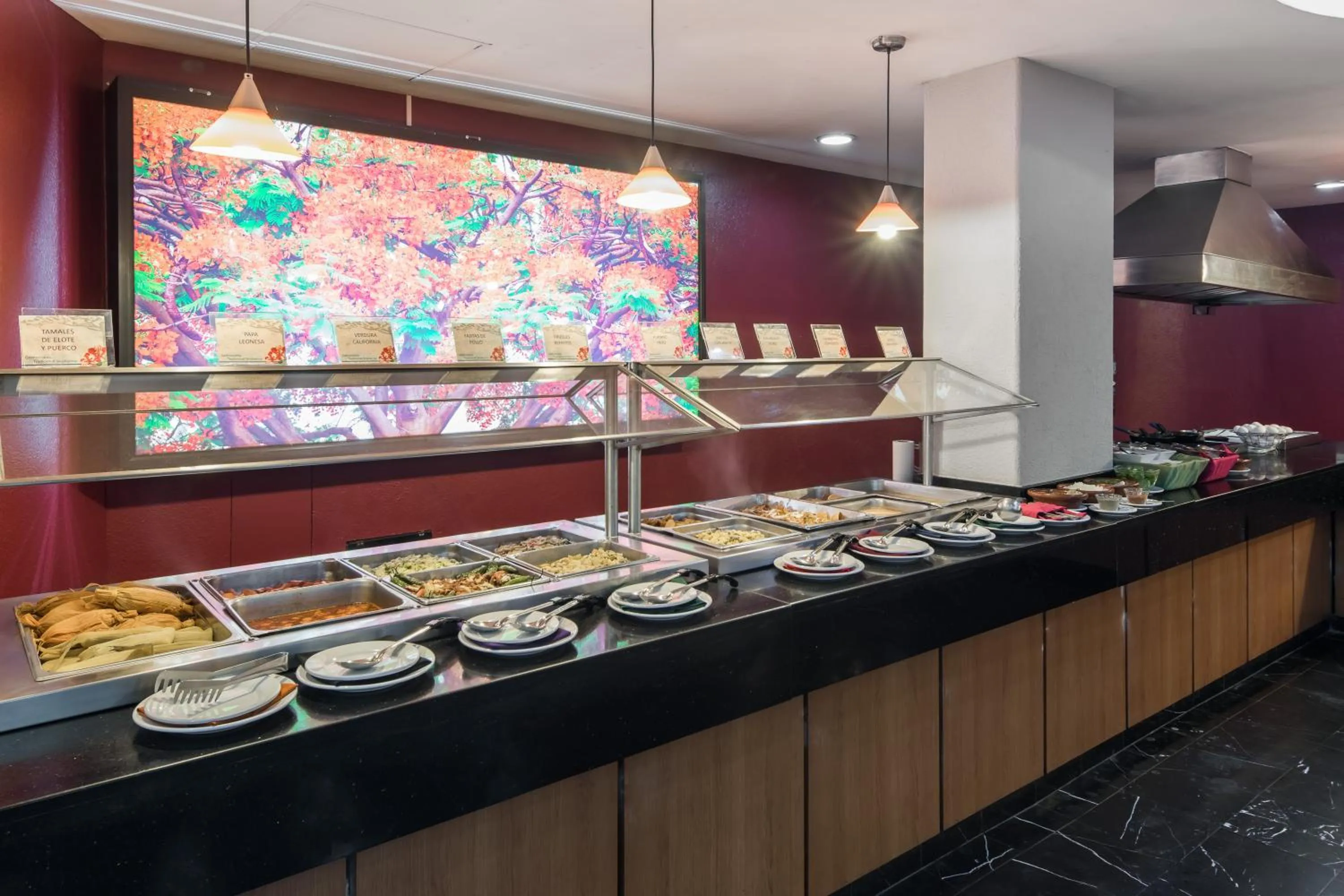 Breakfast in Wyndham Executivo Culiacan