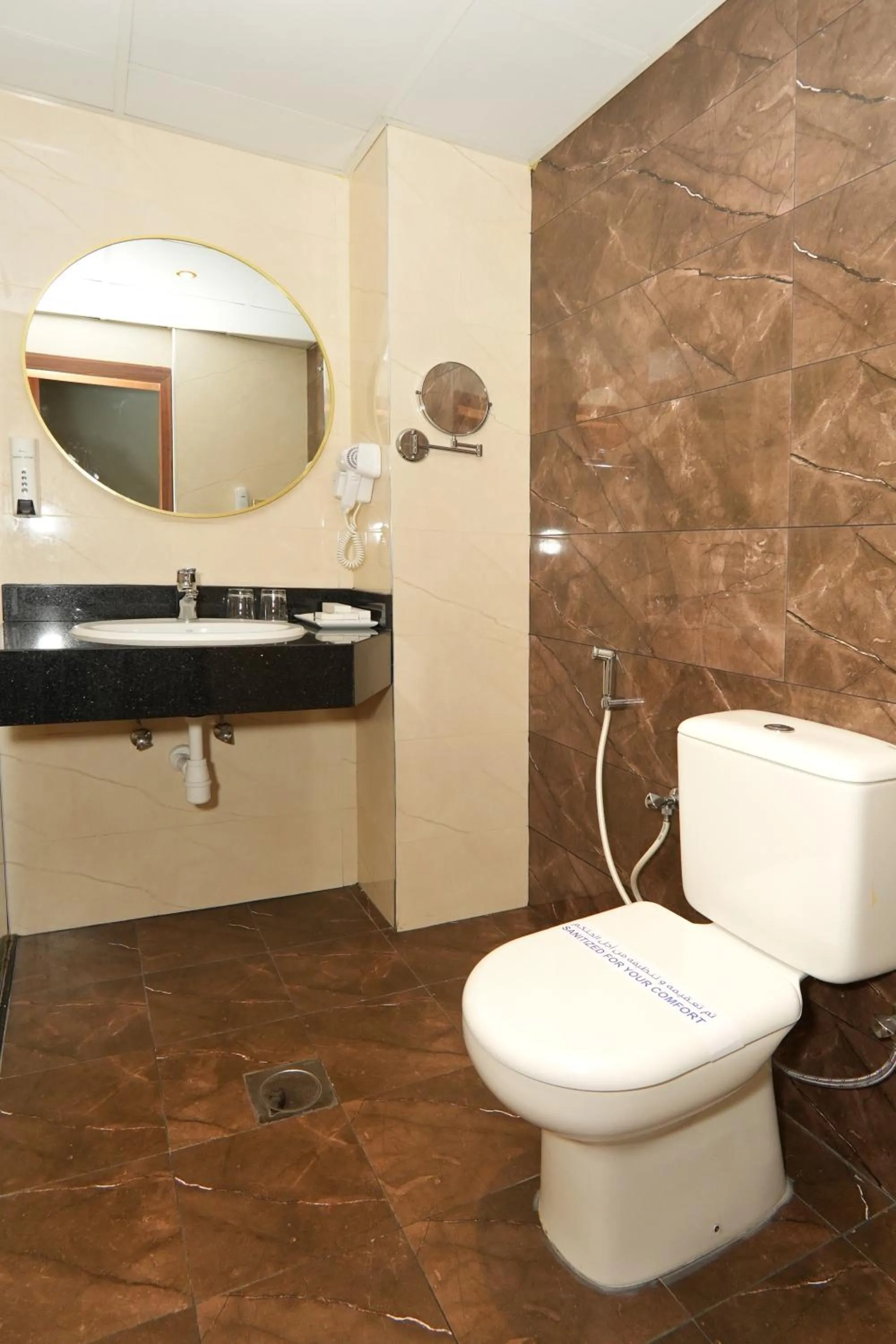 Shower in Concorde Deira Hotel -Formerly Golden Tulip Deira Hotel