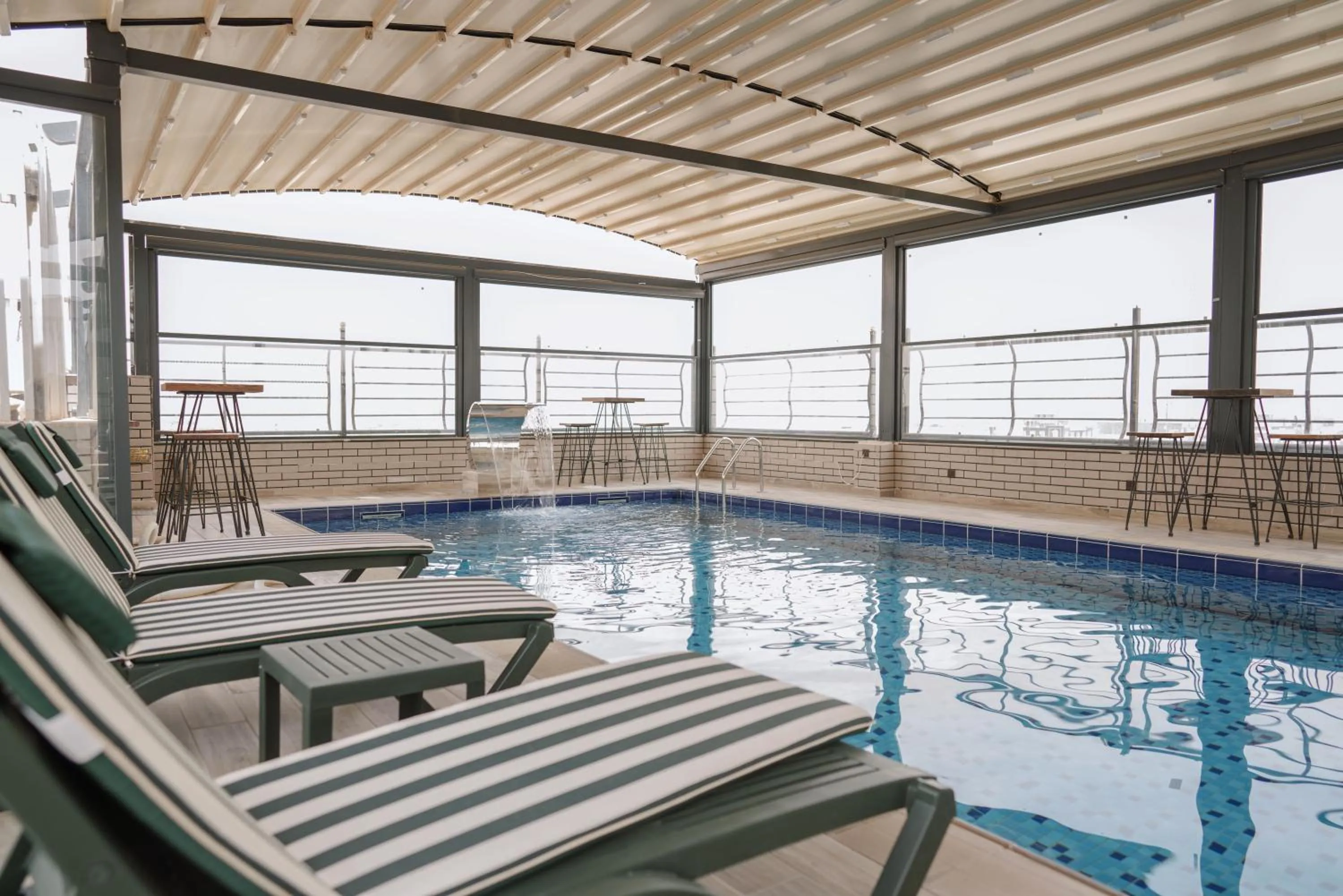 Swimming pool in Noor Land Hotel