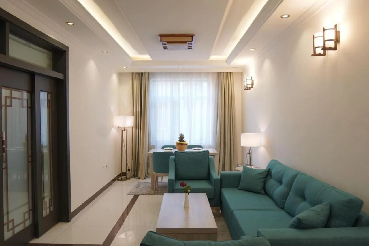 Living room in Noor Land Hotel